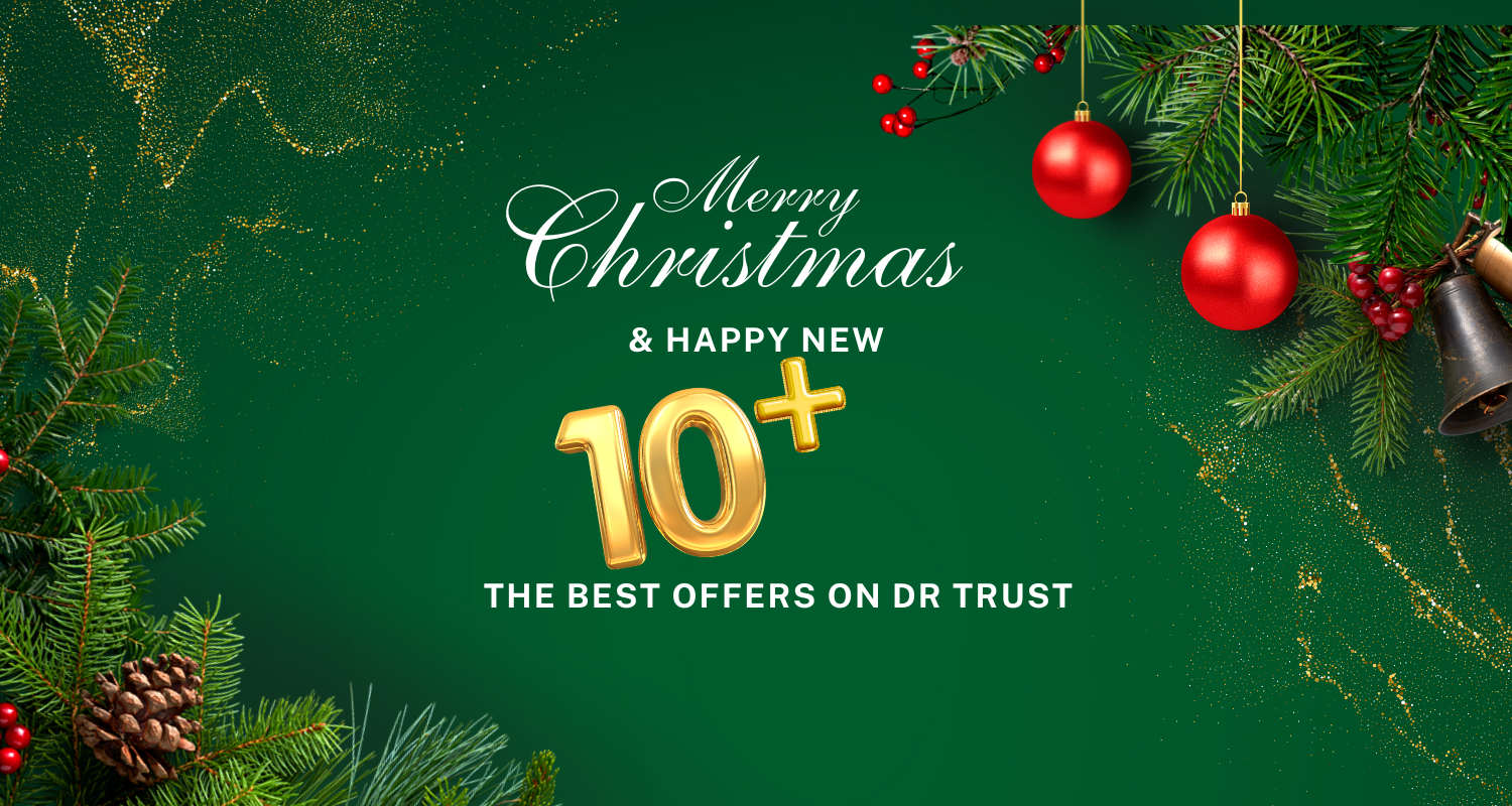 Celebrate Christmas and New Year 2025 with Dr Trust – Unwrap Health and Happiness! 🎄✨