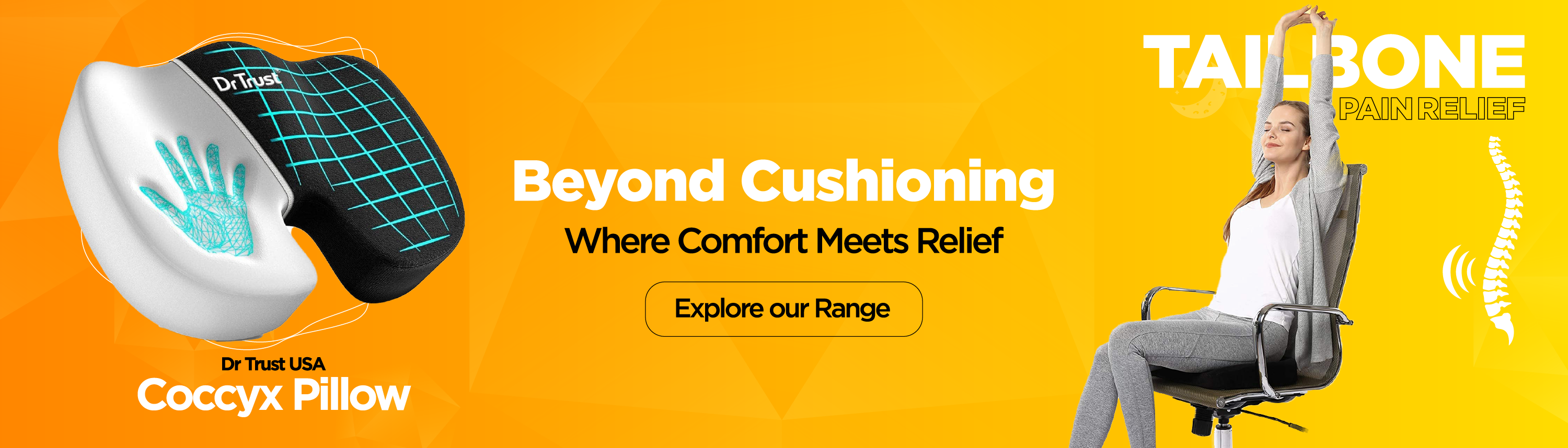 How a Coccyx Cushion Works and Why Proper Use Matters for Tailbone & Hip Pain Relief