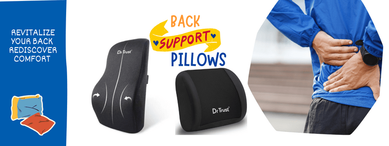 Lumbar Support Pillow: Why You Must Get A Full Back Support Pillow? - Dr Trust