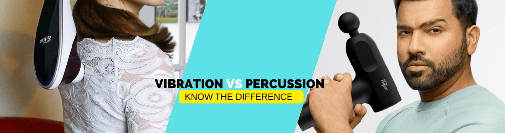 Percussion Massage Vs Vibration Massage: Know The Difference and Benef Percussion Massage Vs Vibration Massage: Know The Difference and Benef
