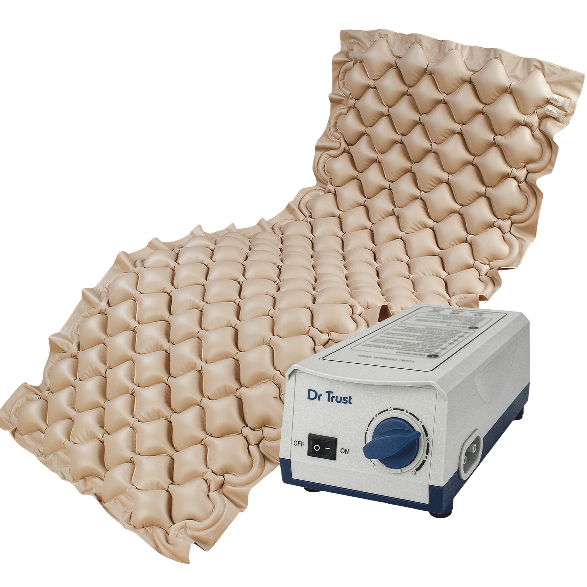 Dr Trust USA Aerocare Air Mattress Anti Decubitus Air Pump & Bubble Mattress 301