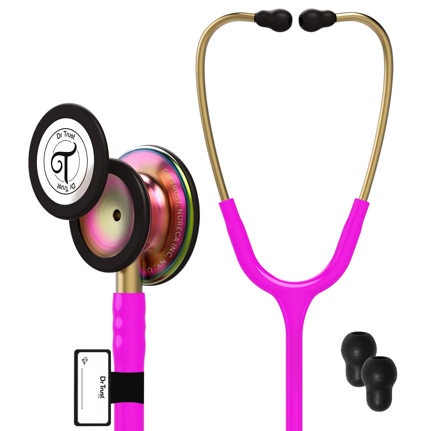 Dr Trust Gold Standard® III Stethescope 135 – PinkHero
