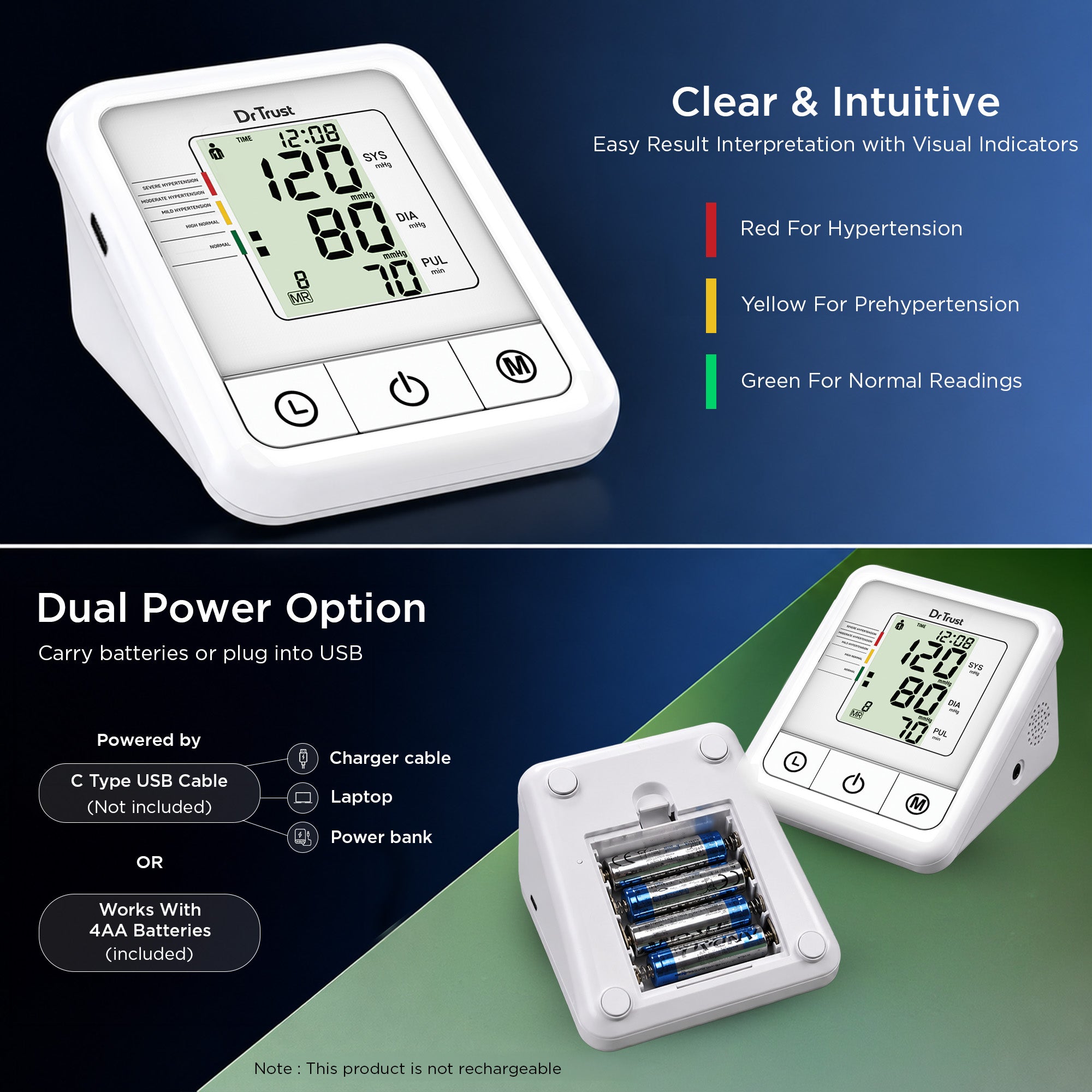 Dr Trust USA BP Check 110 W