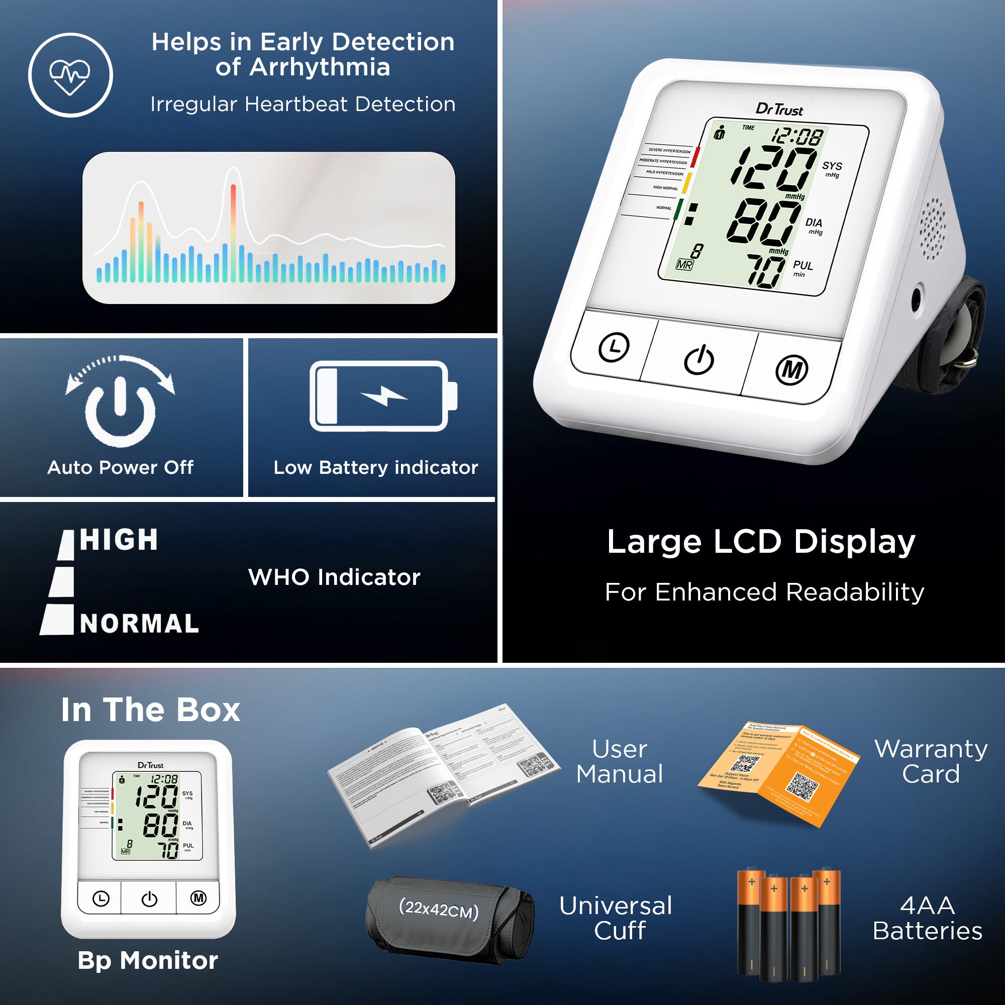 Dr Trust USA BP Check 110 W