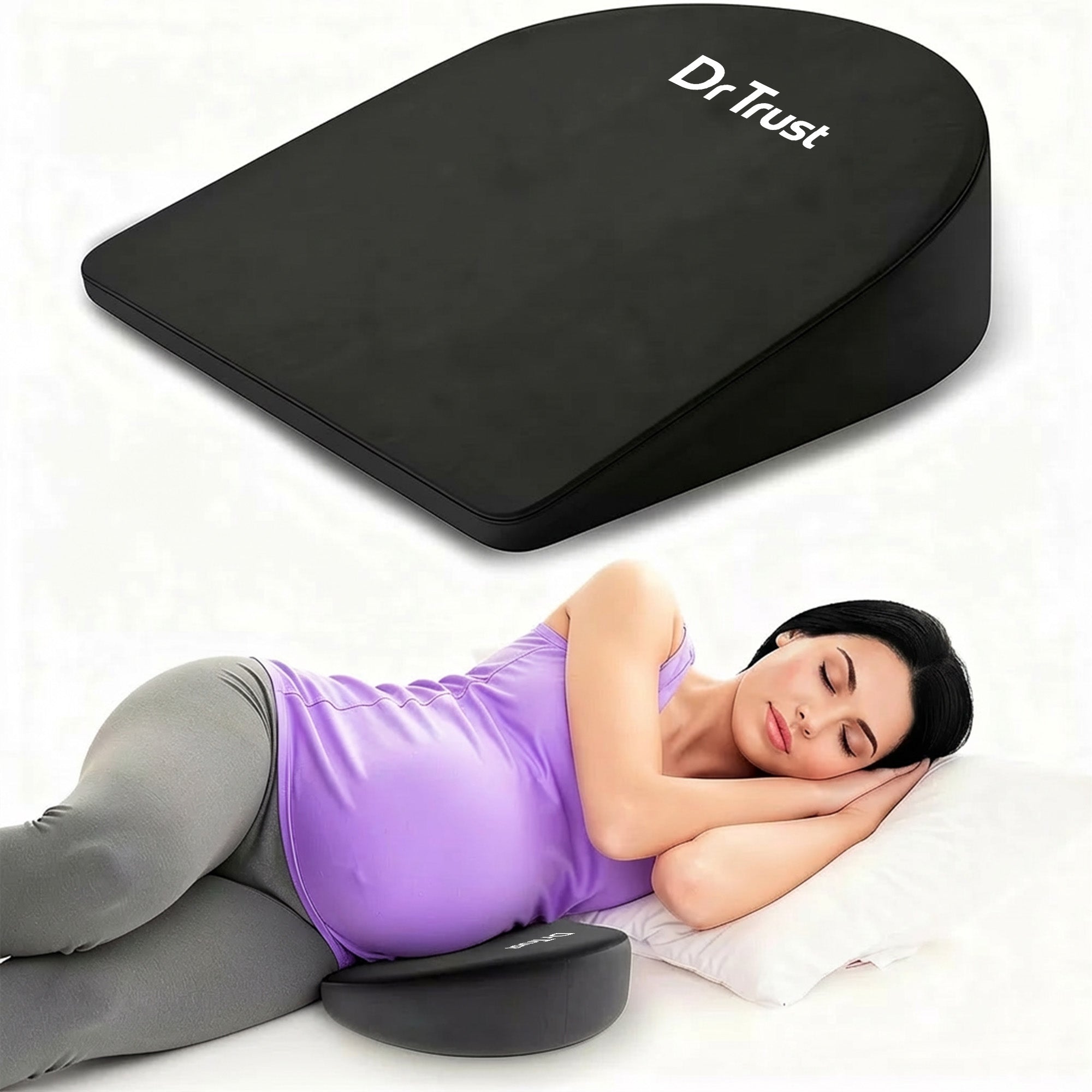 Dr Trust USA Pregnancy Wedge Pillow 3212