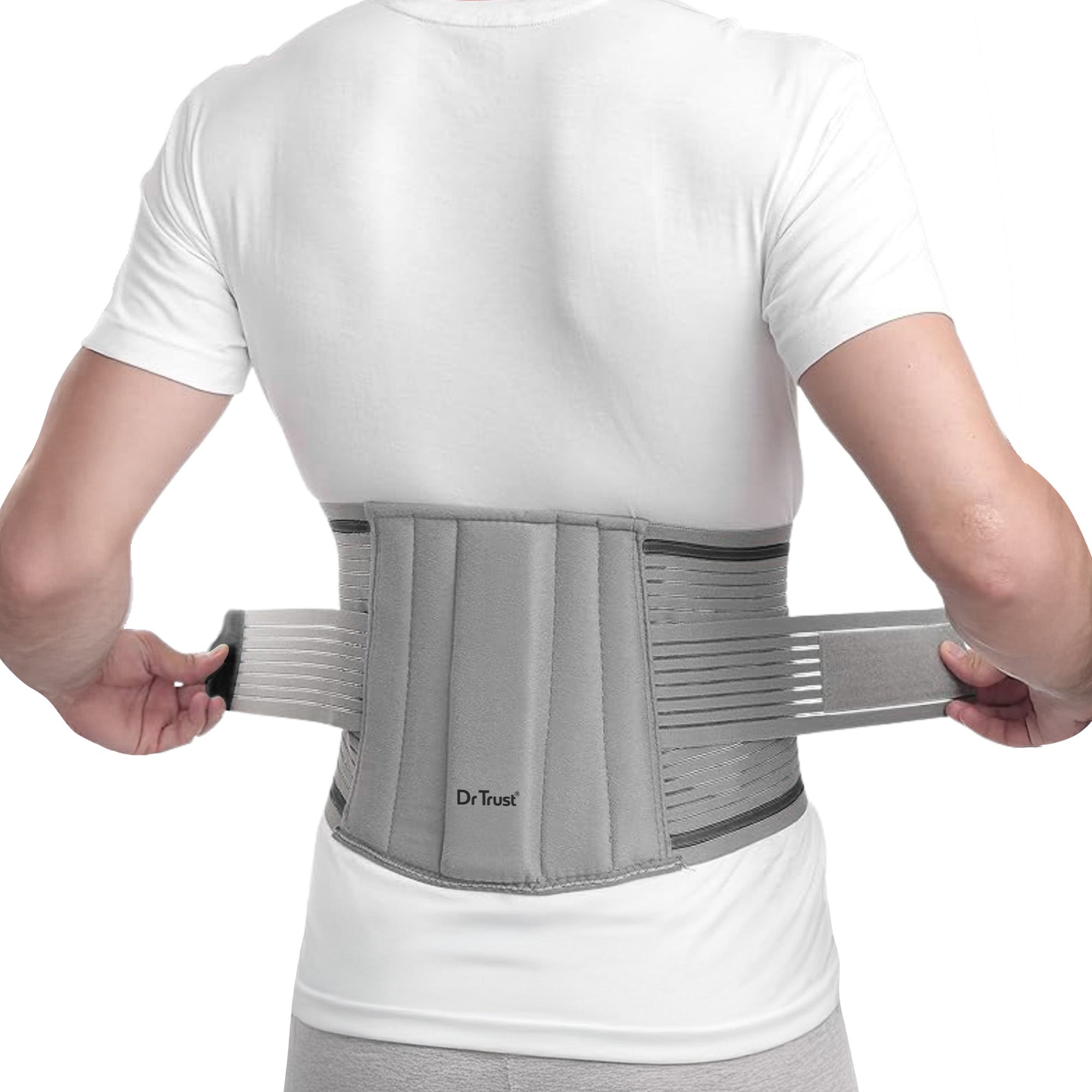Dr Trust USA 4004 Lumbo Sacral Belt for Lower Back Pain Relief Perfect Lumbar Support for Men & Women Compression Belt for Arthritis, Spondylosis & Posture Correction