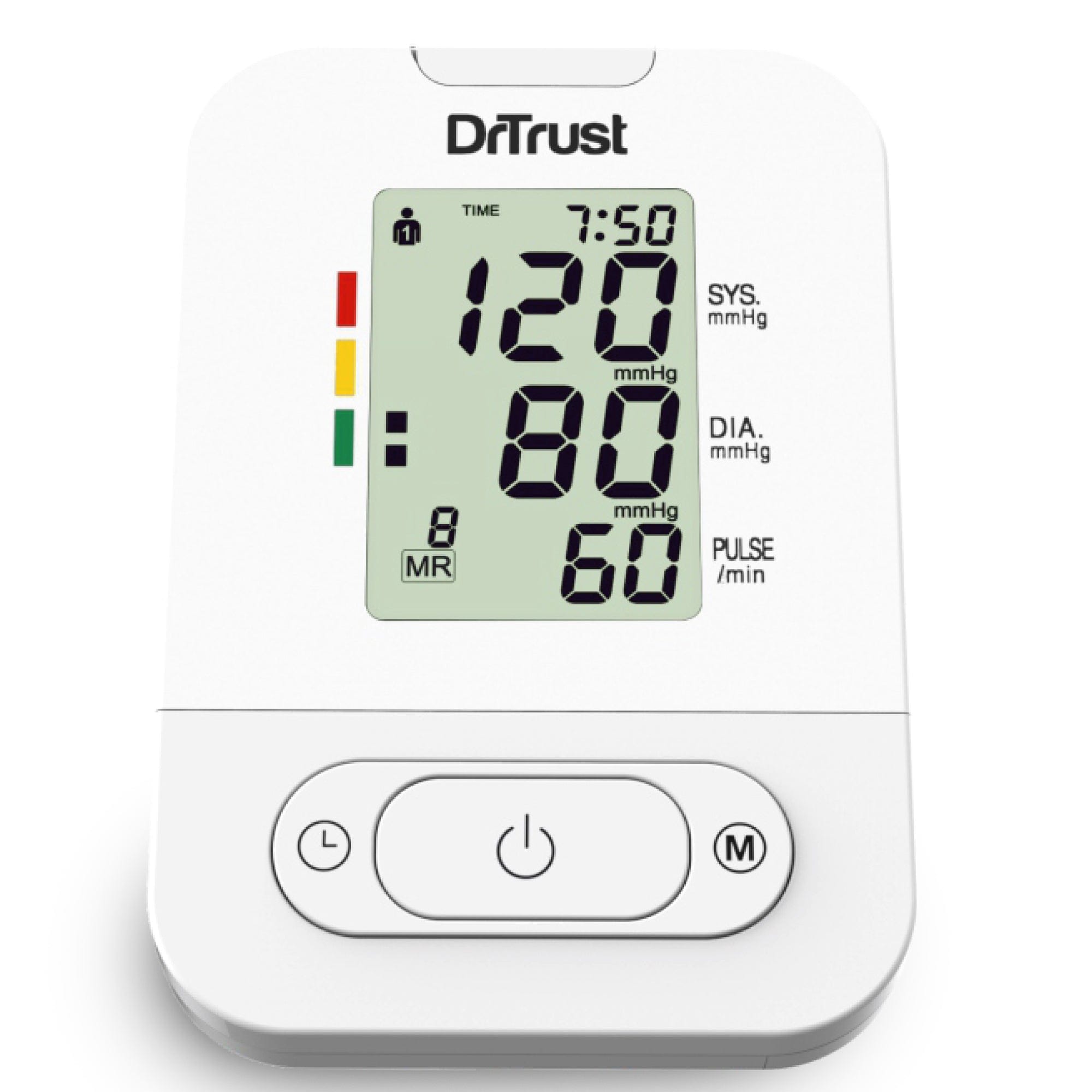 Dr Trust USA Blood Pressure Monitor Dr Trust USA BP Check Digital Blood Pressure Monitor -126, Fully Automatic Arm-type BP Monitoring Machine For Accurate Results, Best Blood Pressure Monitor For Home Use