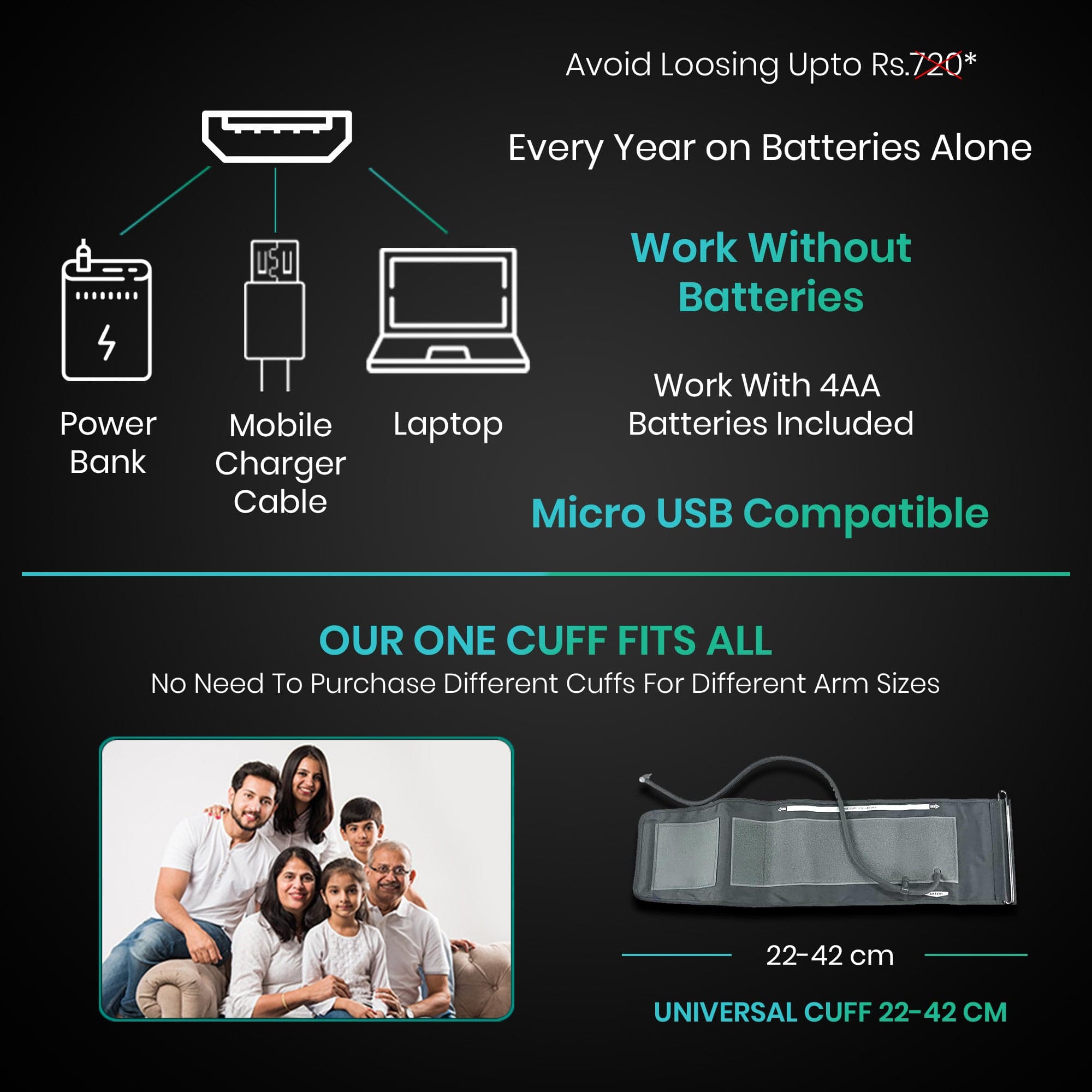 Dr Trust USA Blood Pressure Monitor Dr Trust USA BP Check Pro Digital Blood Pressure Monitor -127, Fully Automatic Arm-type BP Monitoring Machine With Adapter For Accurate Results, Best BP For Home Use