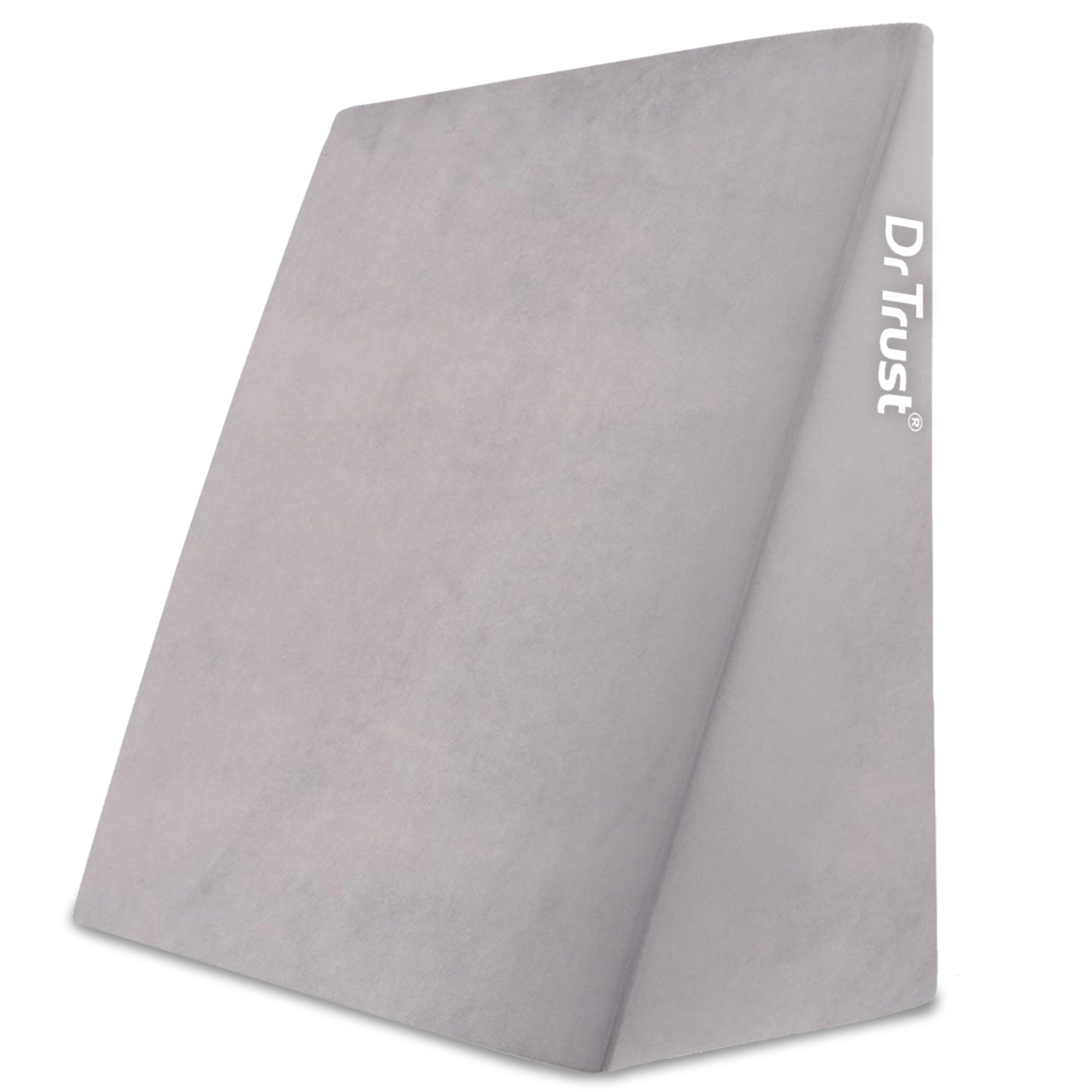 Dr Trust USA 3201 Wedge HR Foam Pillow for Elevated Sleeping, Acid Reflux, Snoring, GERD, Heartburn, Back Support & Pain Relief, Spinal Alignment & Posture Support Pillow Large