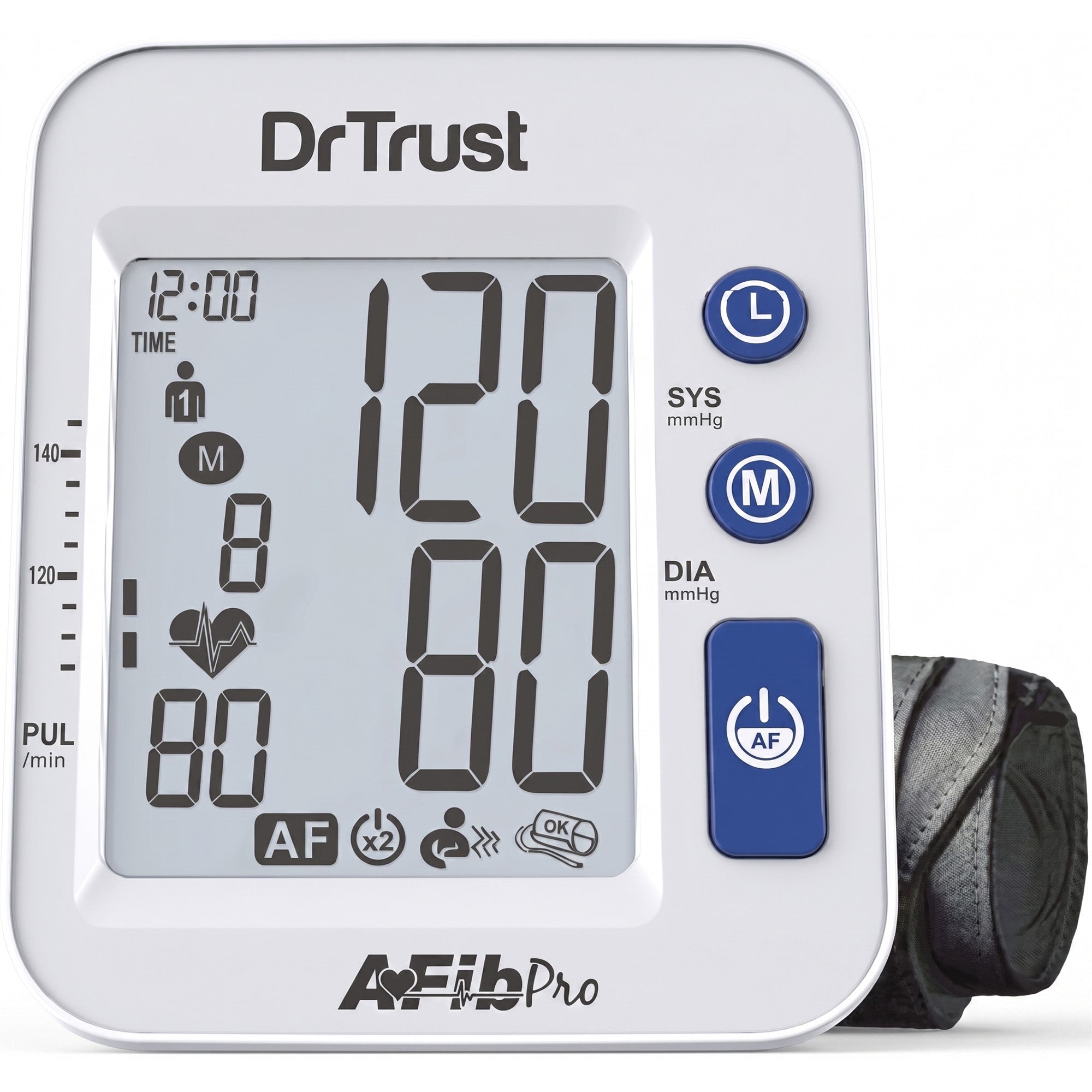 Dr Trust USA Accutrack AFib BP Monitor 130