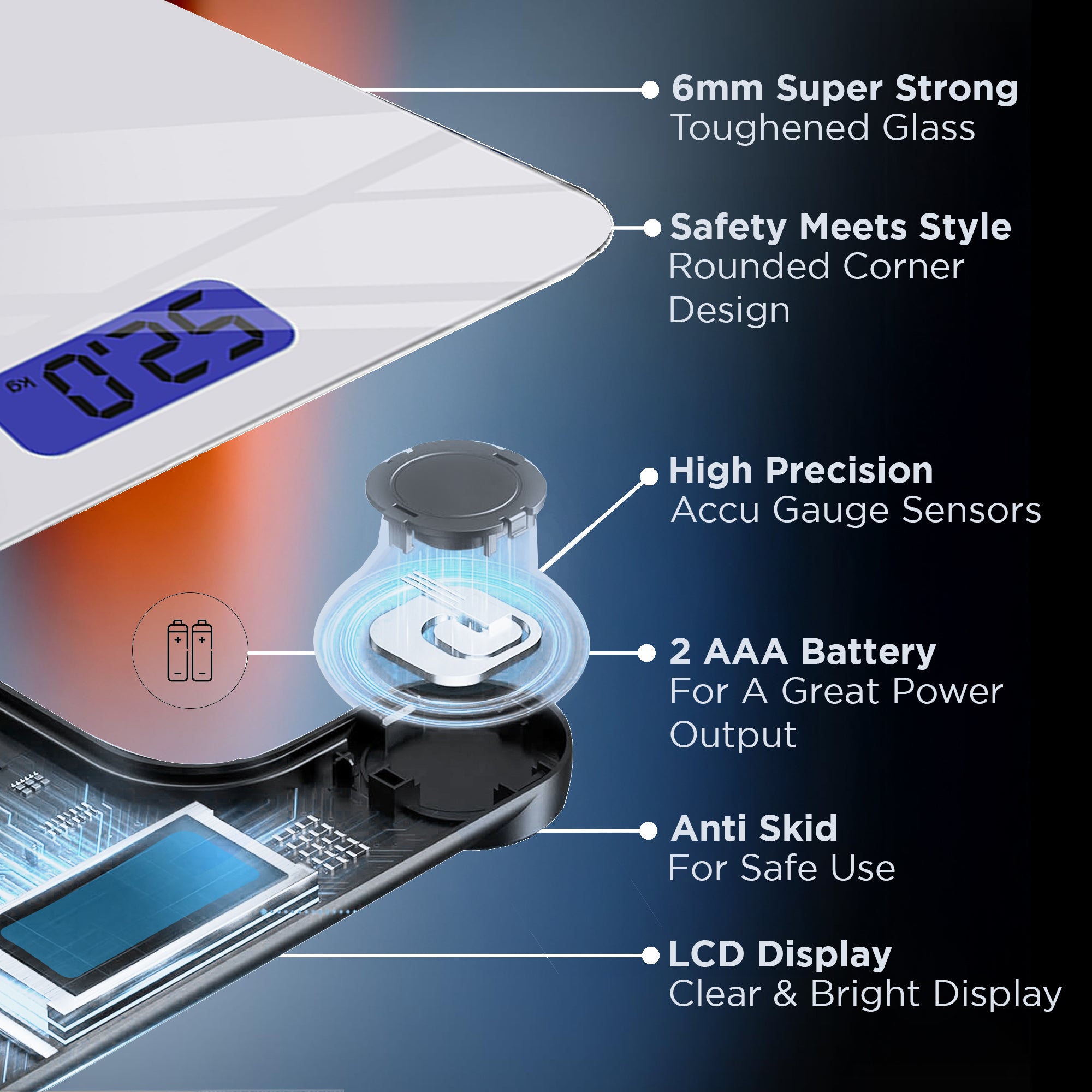 Dr Trust USA एलिगेंस पर्सनल स्केल वेइंग मशीन 514