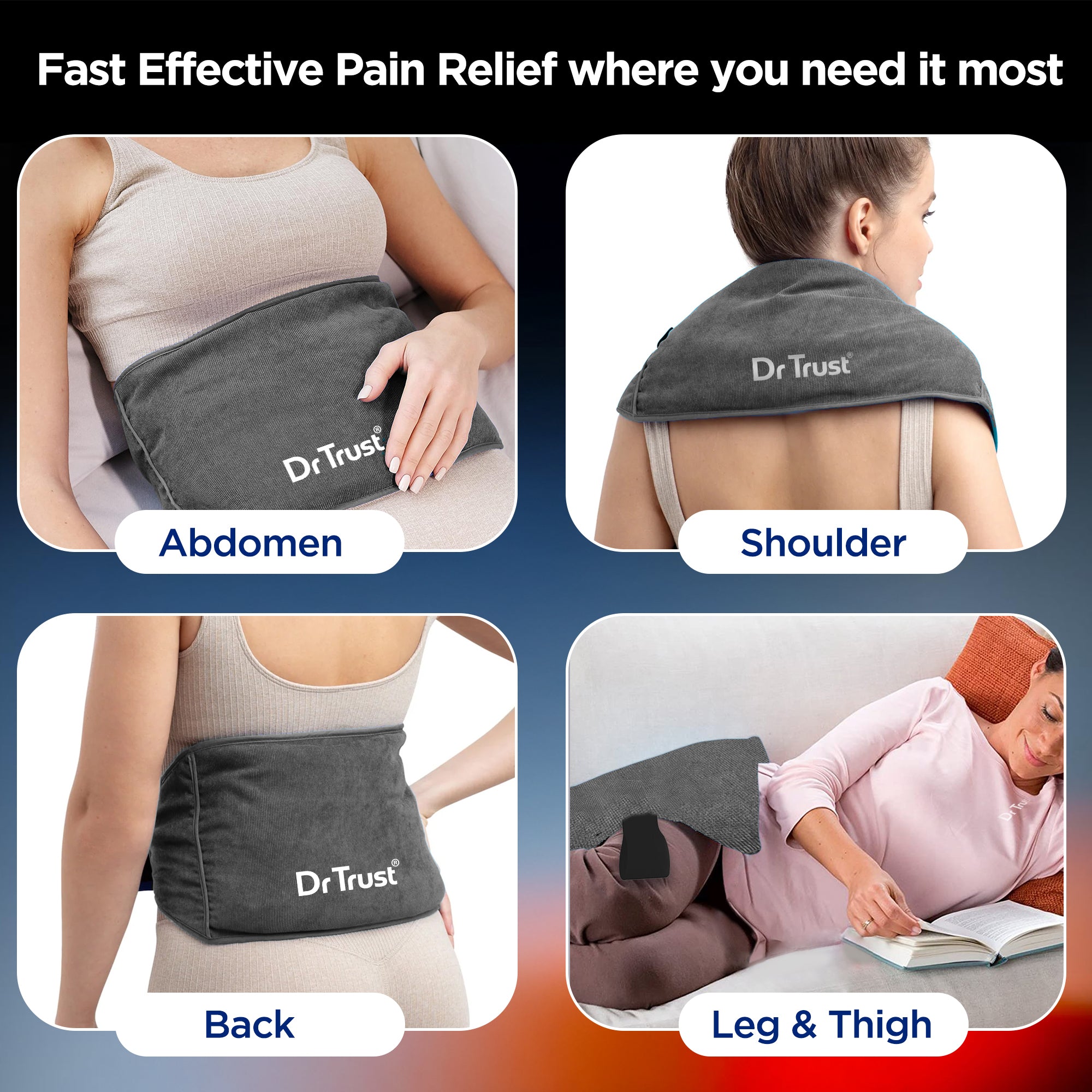 Dr Trust USA Orthopedic Electric Heating Pad 350