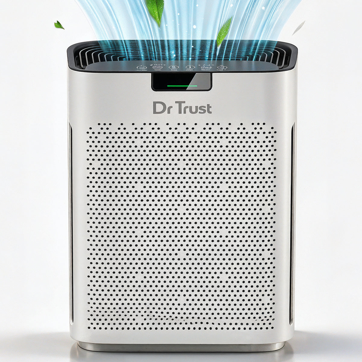 Dr Trust USA Oslo Air Purifier 915 with True HEPA H13 & Activated Carbon Filter, Real-Time PM2.5 Display, Auto Mode, Child Lock & Aromatherapy, Covers Up to 250 Sq. Ft.