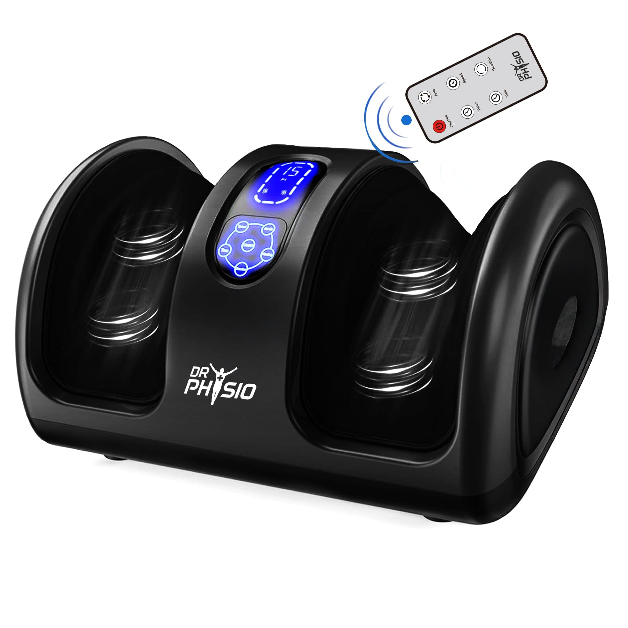 Dr Trust USA foot masager Dr Physio USA Bliss Shiatsu Electric Foot Massage Machine for Tired Muscles Pain Relief, Promotes Blood Circulation Deep Tissue Kneading Massager for Varicose Vein & Plantar Fasciitis Feet Pain 1045