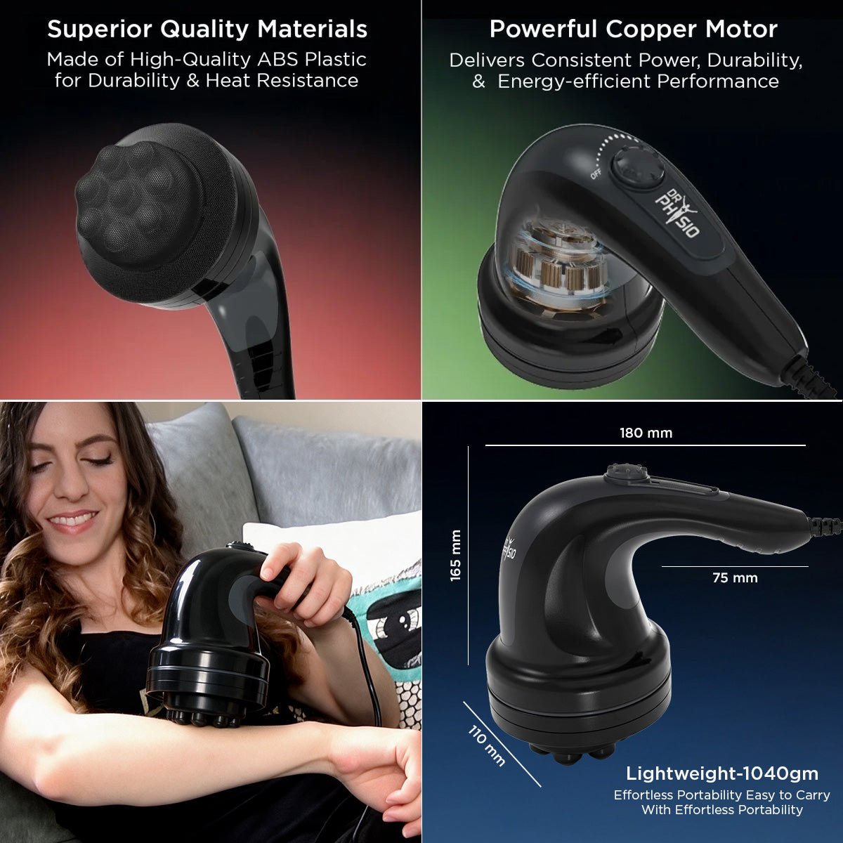 Dr Physio USA Full Body Manipol Massager 1011