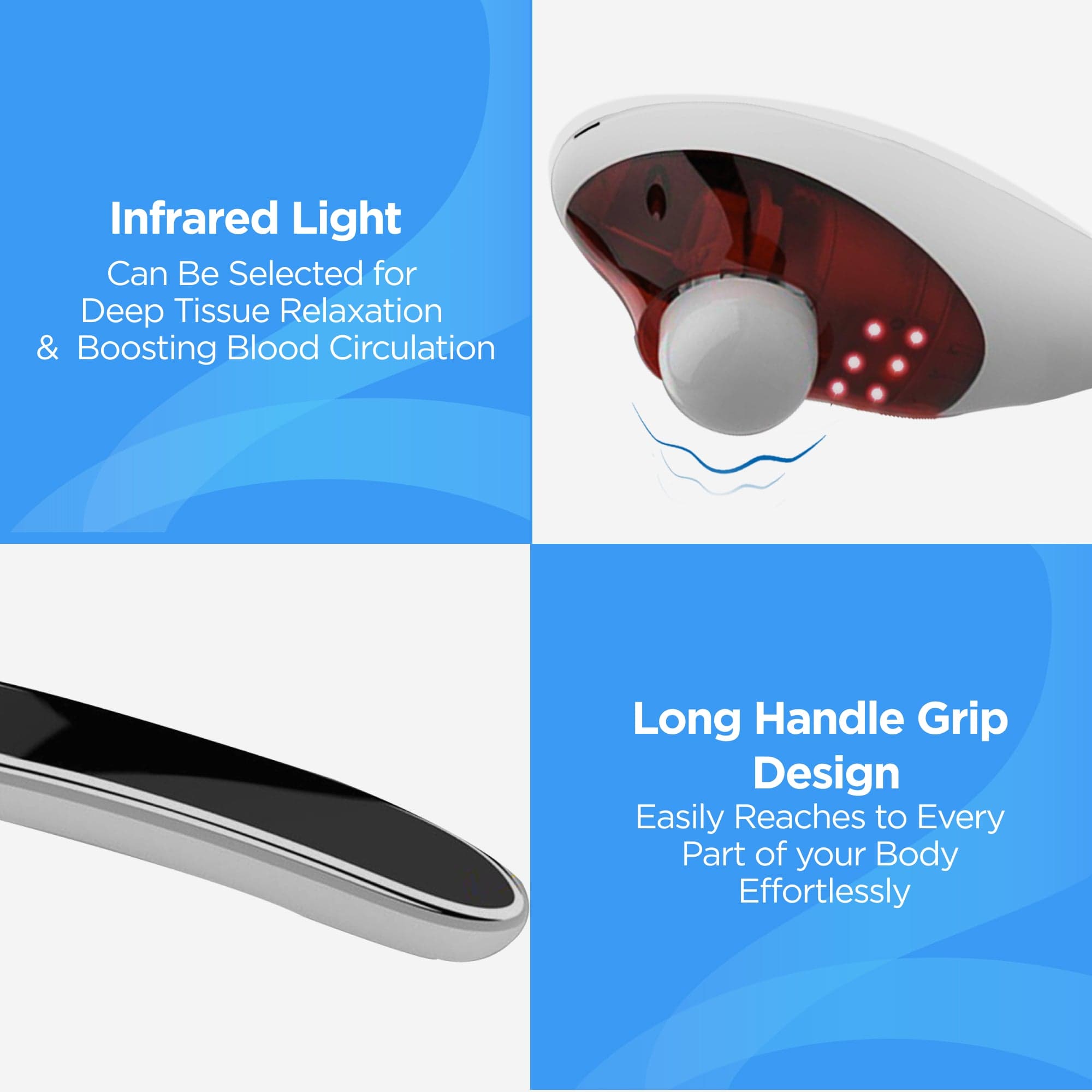 Dr Trust USA Massager Dr Physio USA Hammer Pro Body Massager Machine (Black) 1007