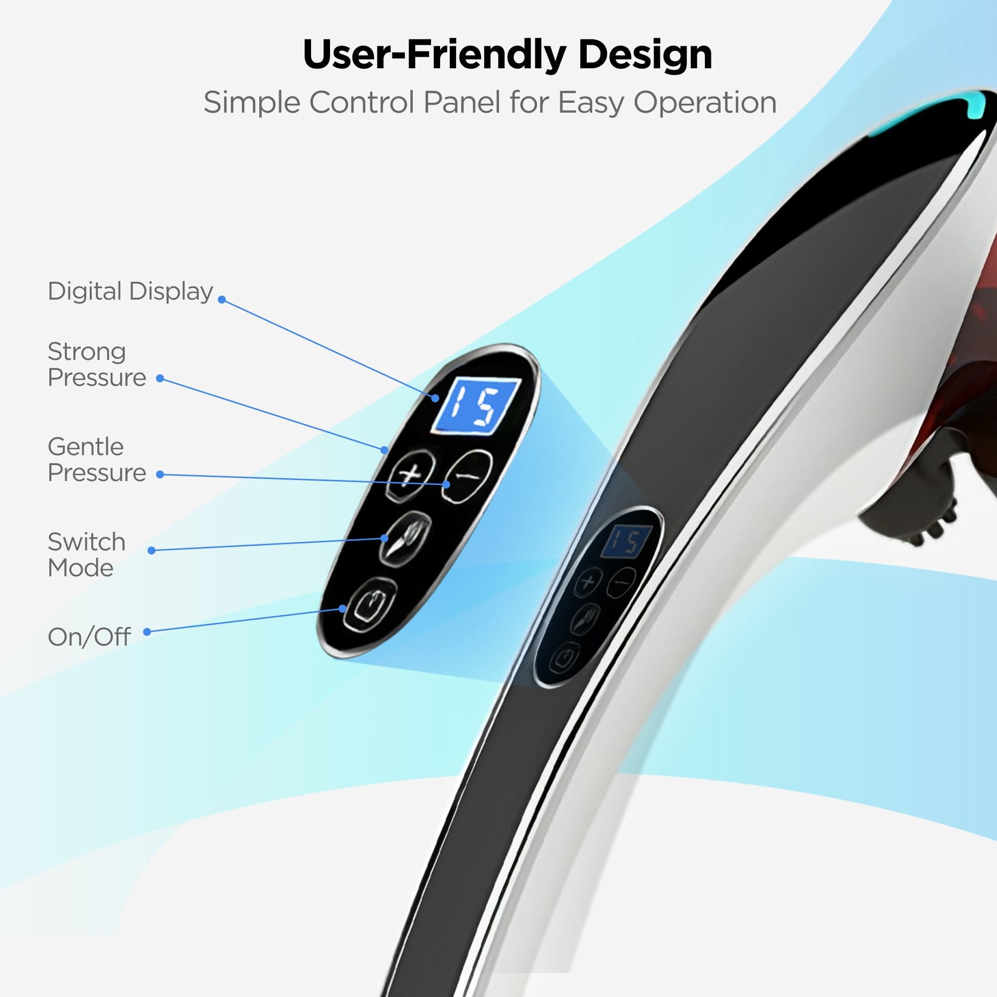 Dr Trust USA Massager Dr Physio USA Hammer Pro Body Massager Machine (Black) 1007