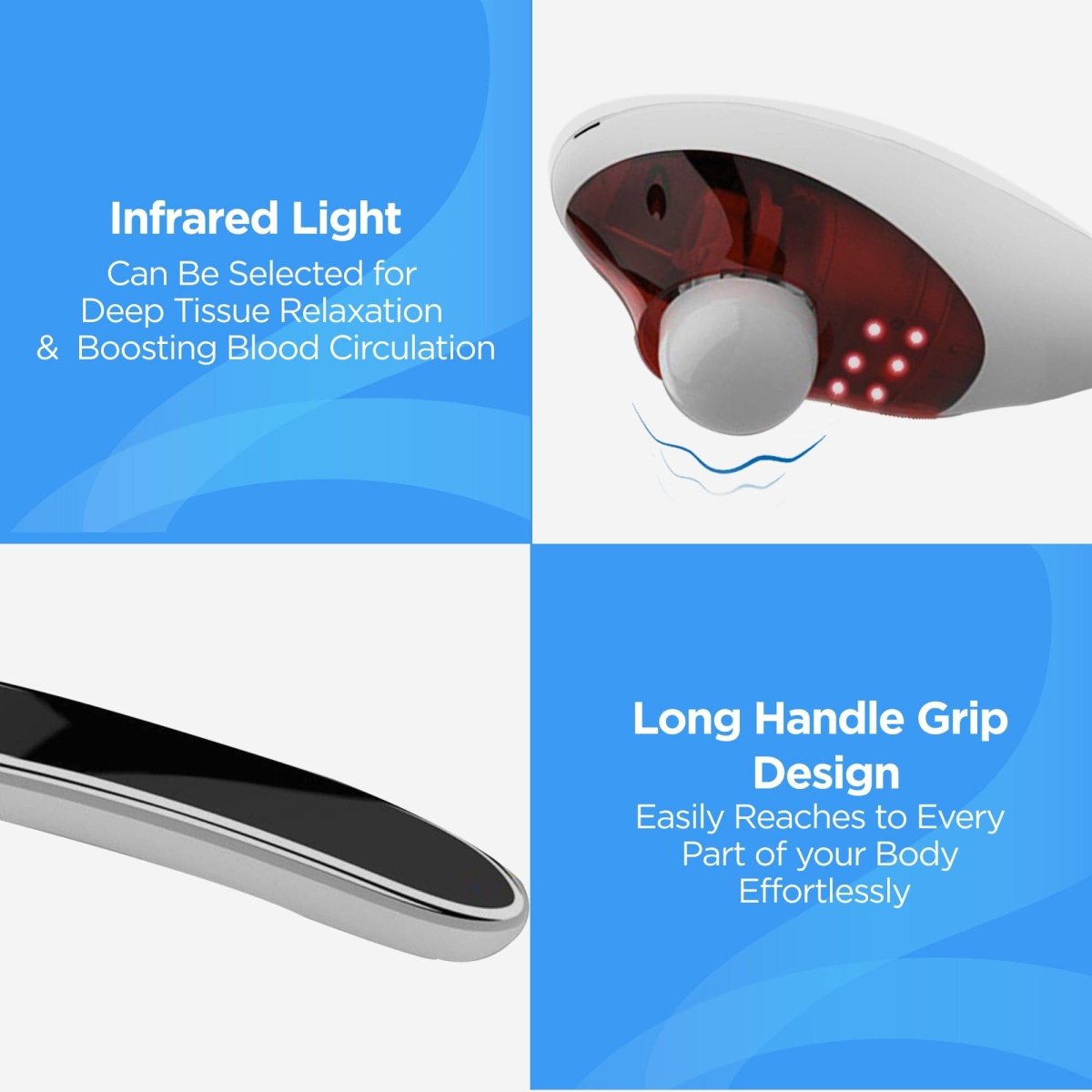 Dr Physio USA Hammer Pro Body Massager 1007 (Black)