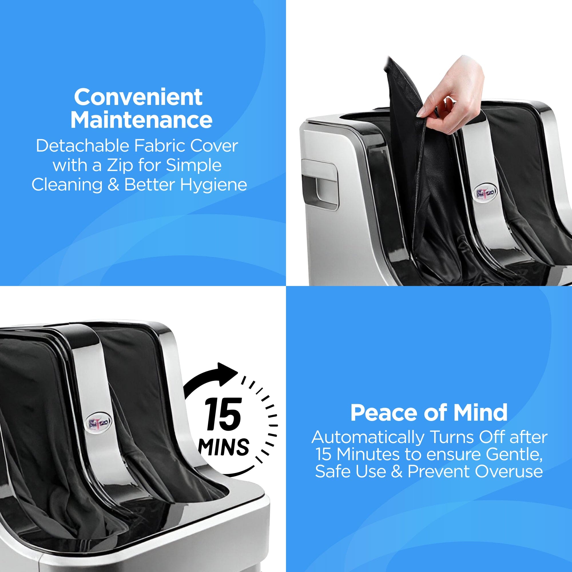 Dr Trust USA foot massager Dr Physio USA Shiatsu Leg, Foot and Calf Massager 1008