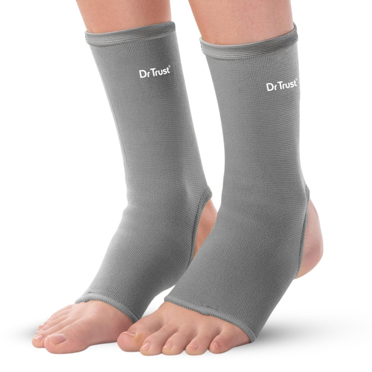 Dr Trust USA 4303 3D Knitted Ankle Support Sleeve for Pain Relief & Compression