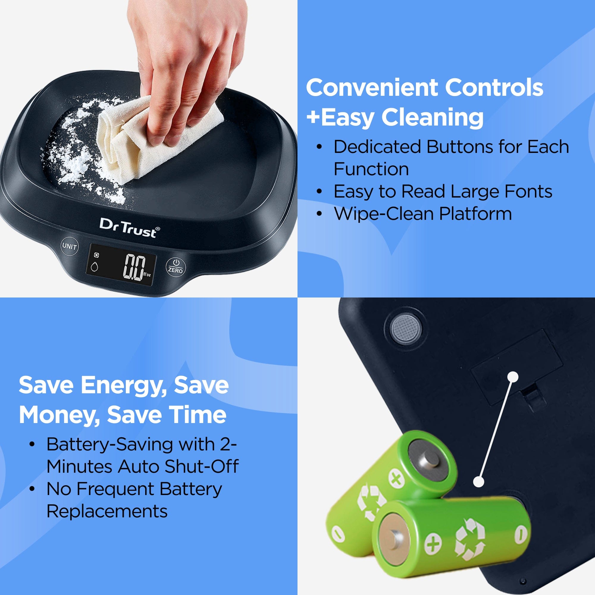 Dr Trust USA kitchen scale Dr Trust USA Kitchen Scale Weight Machine 508