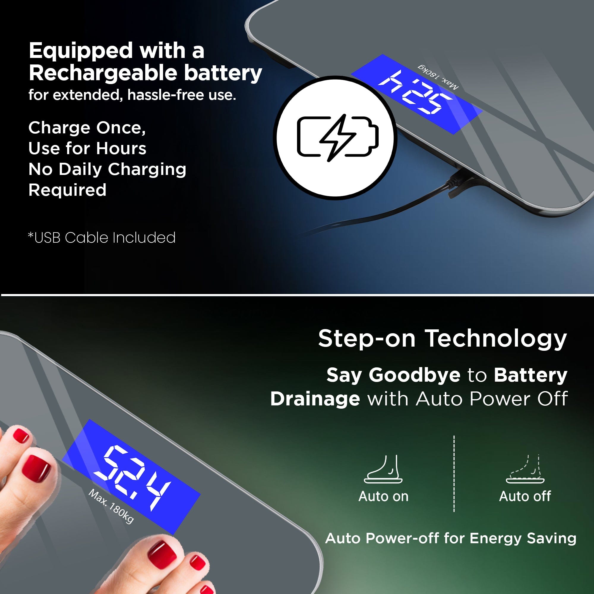 Dr Trust USA Weighing Scale not body fat Dr Trust USA Platinum Rechargeable Digital Personal Weighing Scale 501