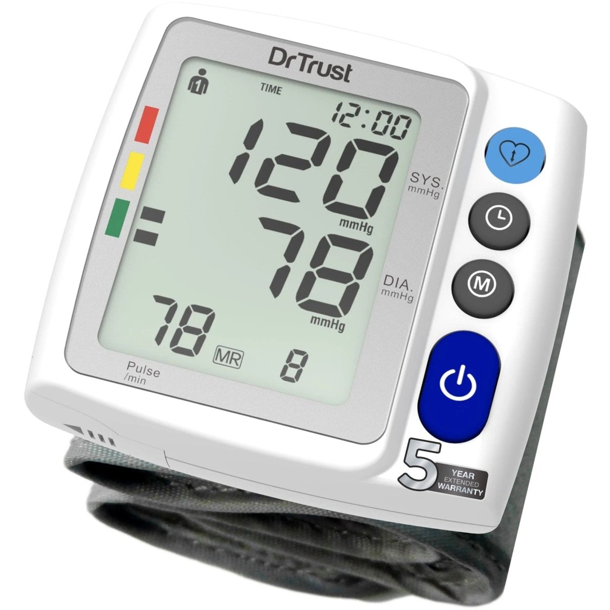 Dr Trust USA Digital Wrist BP Monitor 125