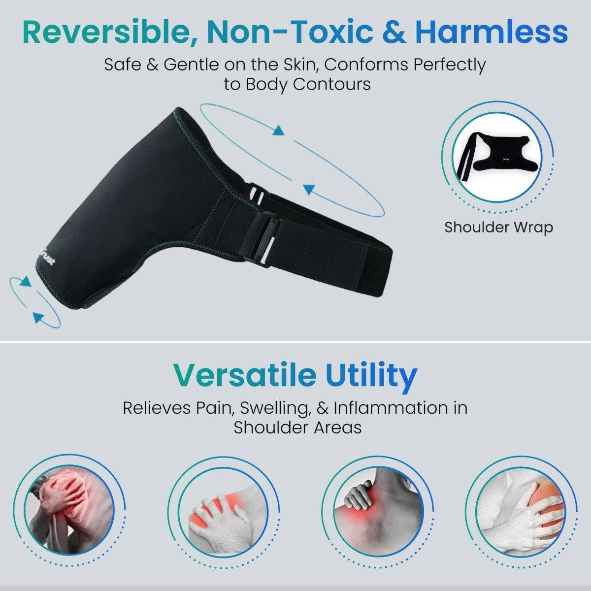 Dr Trust USA Hot Cold Pack for Shoulder (Neoprene Pouch) 324