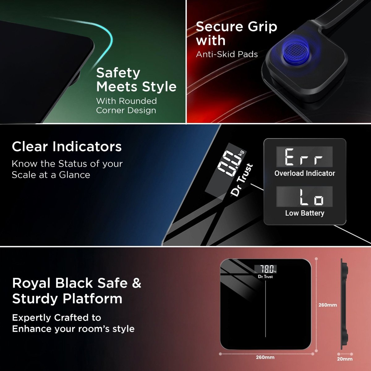 Dr Trust USA Inspire Weighing Scale 523