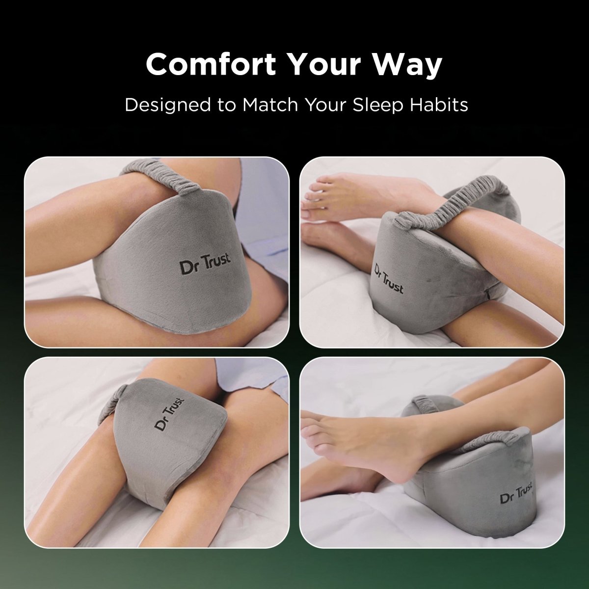 Dr Trust USA Knee Pillow Cushion 341