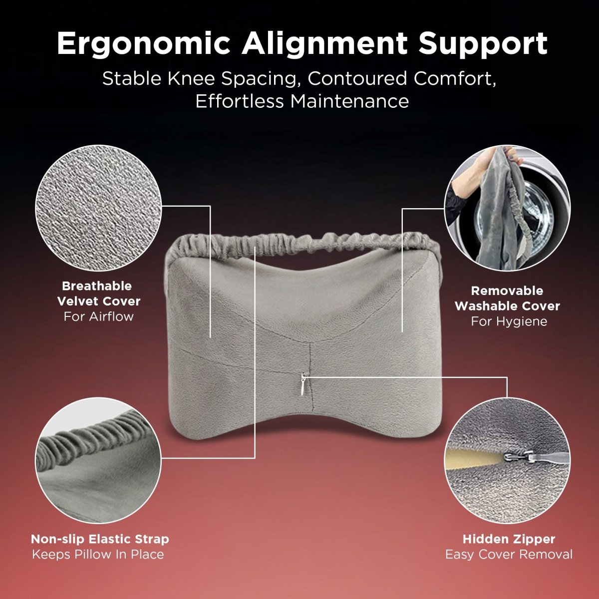 Dr Trust USA Knee Pillow Cushion 341