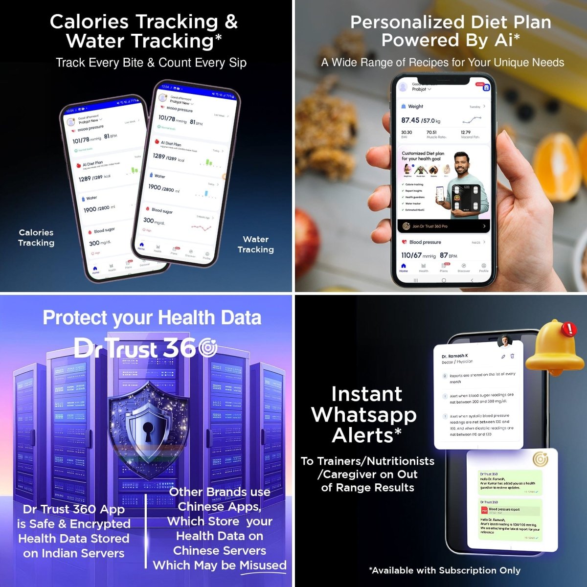 Dr Trust USA Legend Smart Body Fat Analyzer & BMI Weight Machine 526