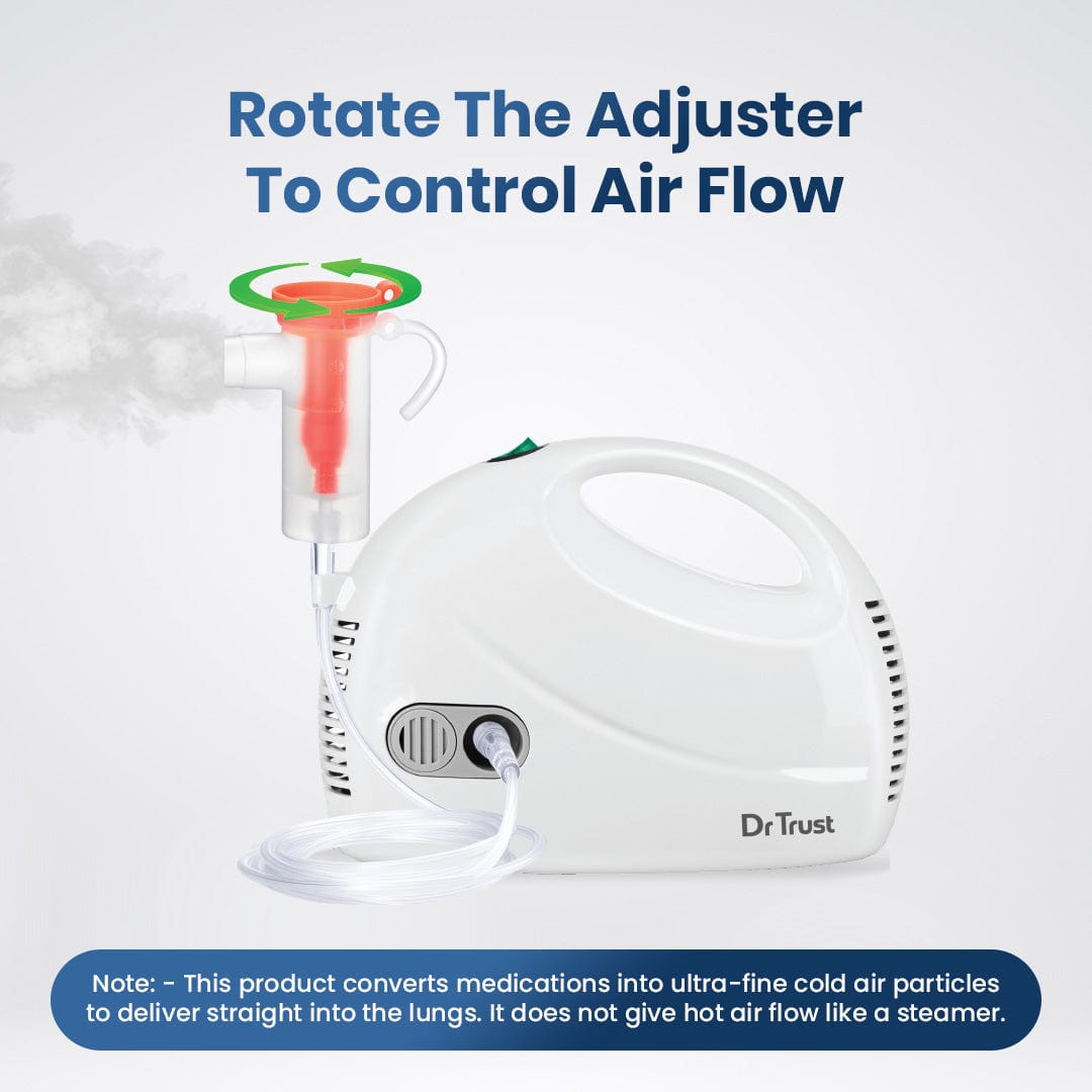 Dr Trust USA Nebulizer Dr Trust USA Compressor Nebulizer with Flow Adjuster 407