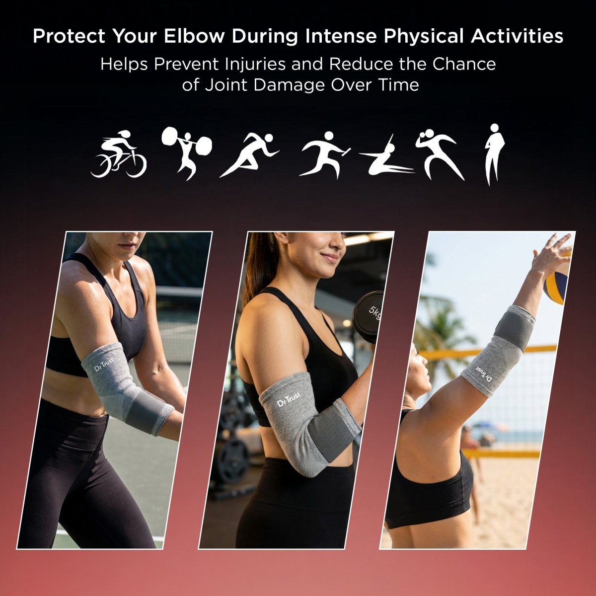 Dr Trust USA Orthopaedic Elbow Support 4606