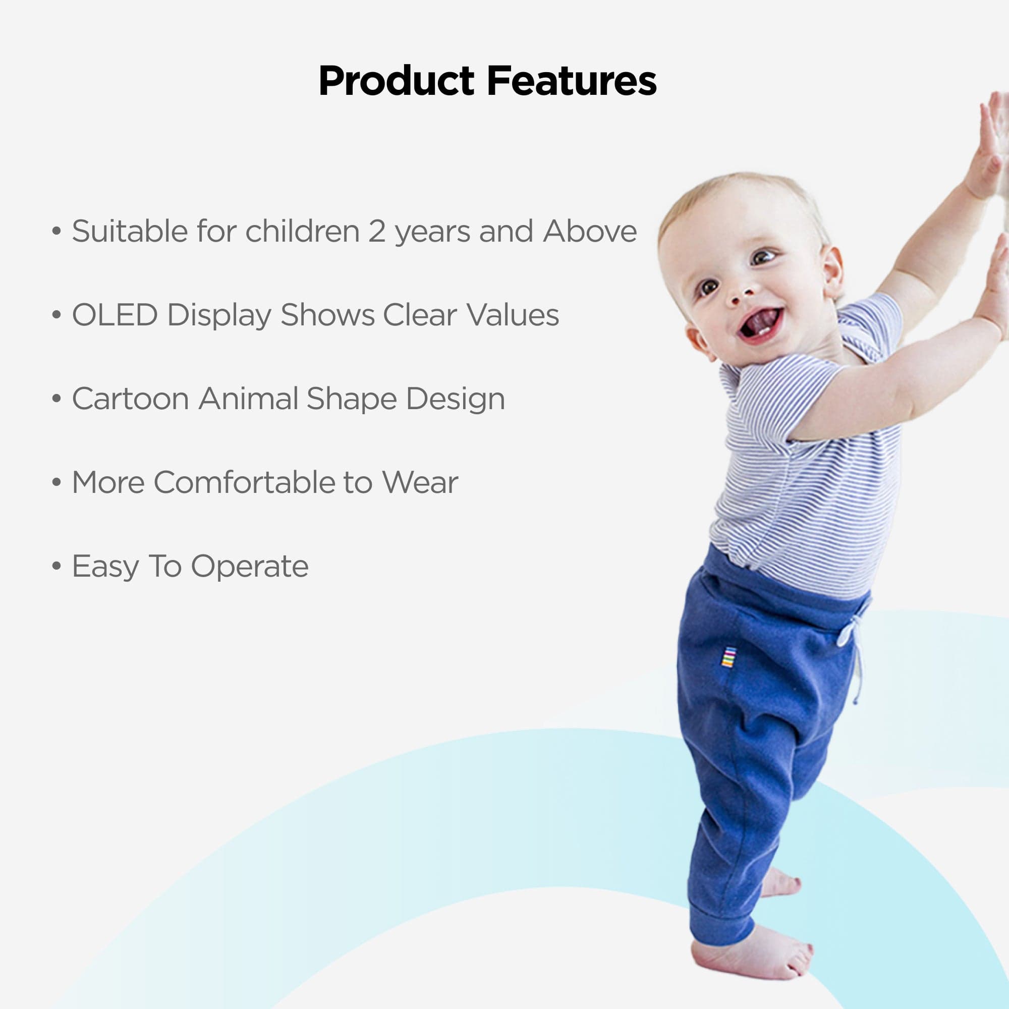 Dr Trust USA kids oxi Dr Trust USA Paediatric Finger Tip Pulse Oximeter for kids Sp02 check (Blue) 212