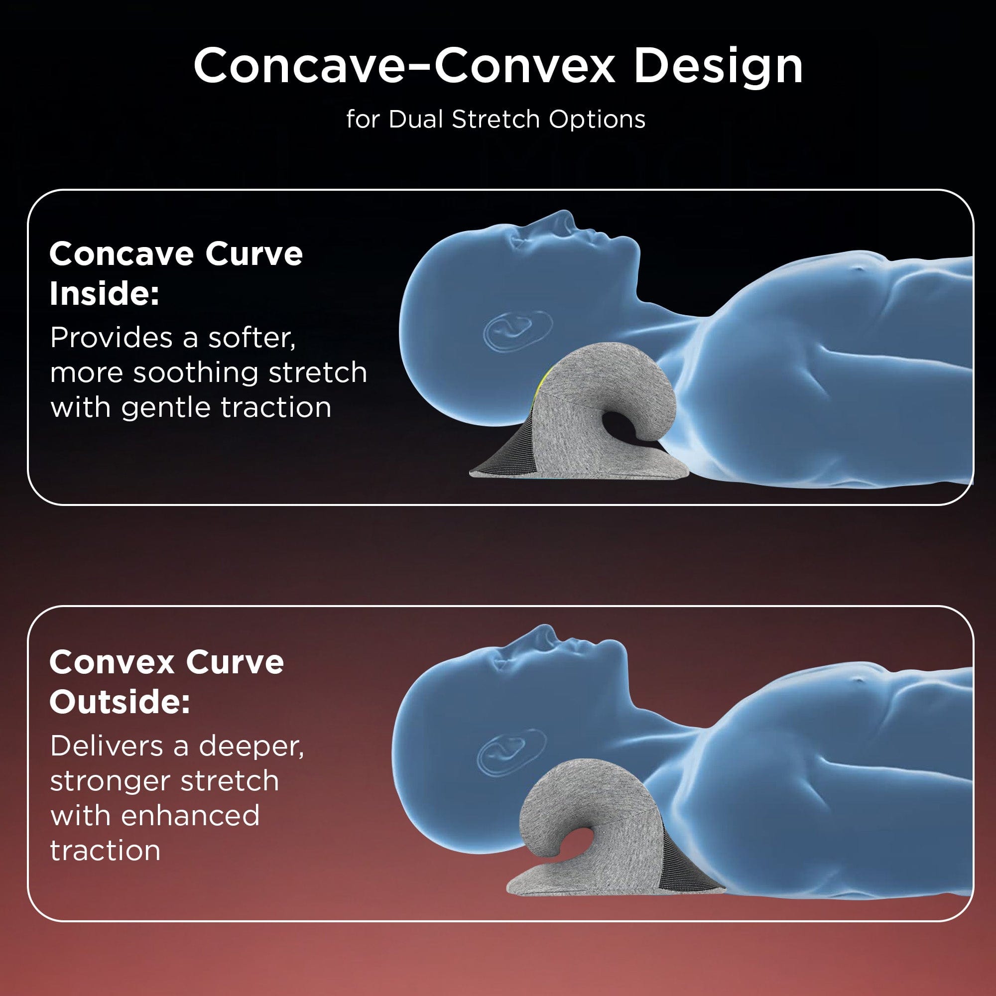 Dr Trust USA Ortho Products Dr Trust USA Neck Stretcher for Pain Relief, Cervical Traction Posture Corrector for Back Pain Relief Spine and Shoulder Relaxer Neck Strain Support Device 366