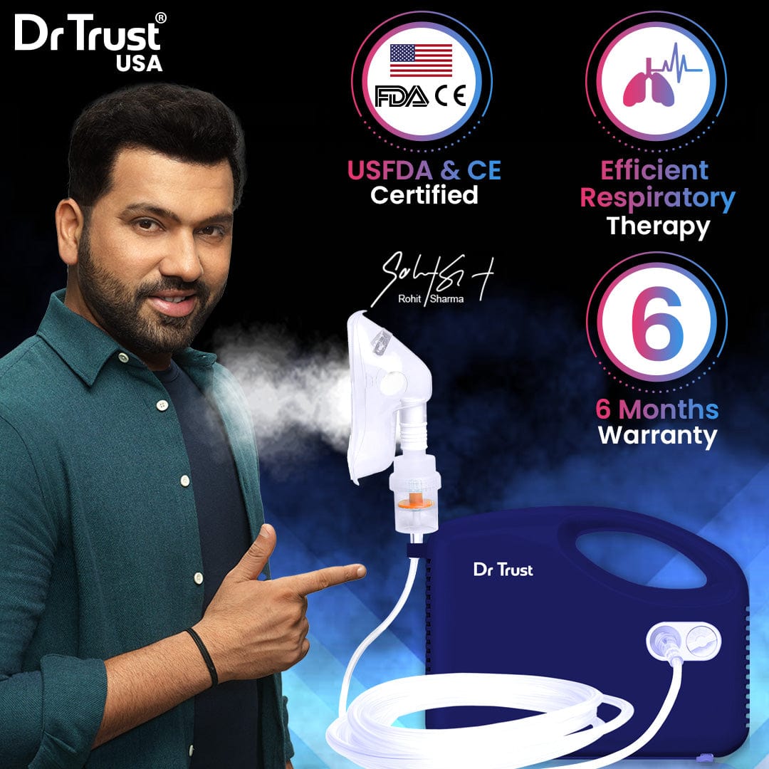 Dr Trust USA Sapphire Compressor Nebulizer Machine - 414