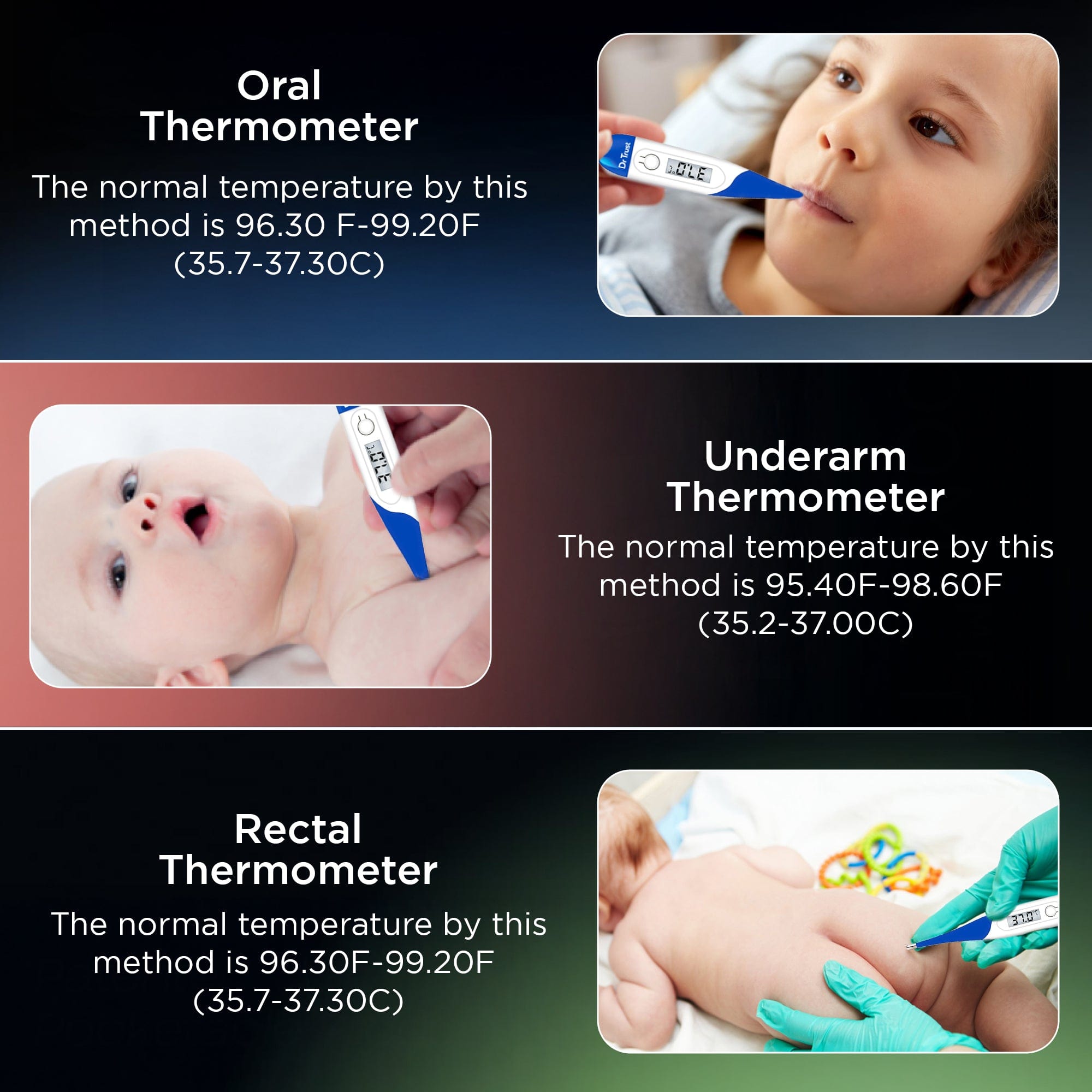 Dr Trust USA Thermometer2 Dr Trust USA Flexible Tip Digital Thermometer 604