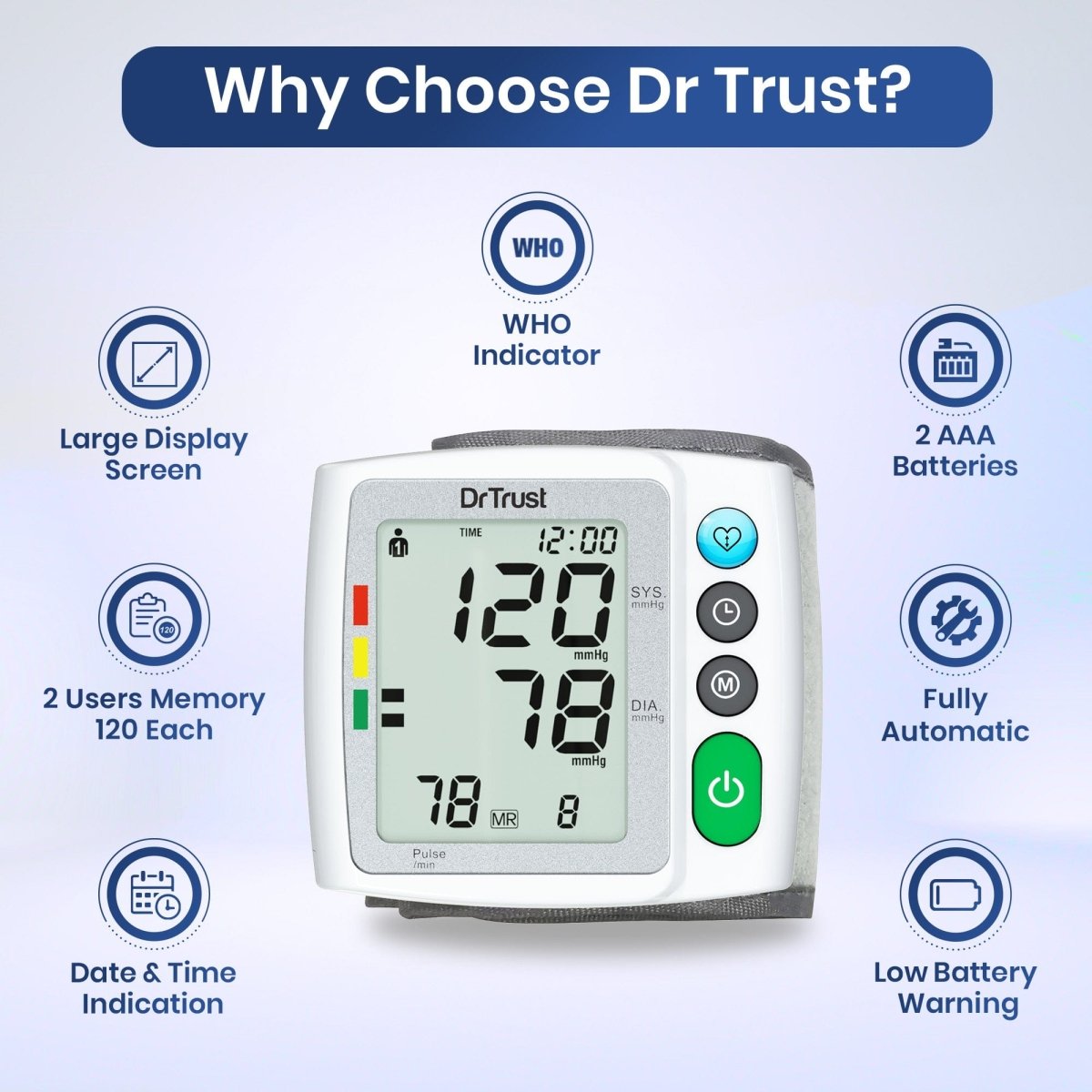 Dr Trust USA Wrist BP 109