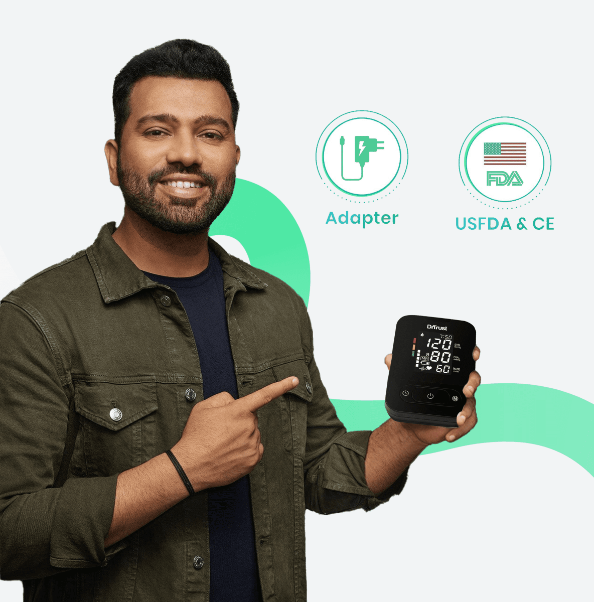 Smart Talking Automatic Digital BP Monitor 101