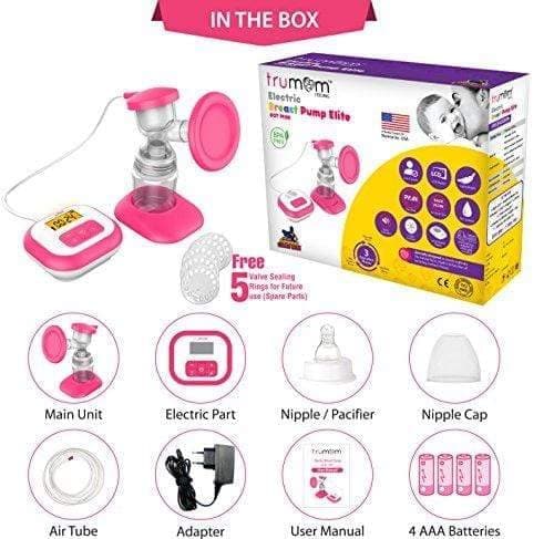 Trumom USA Elite Electric Breast Feeding Pump | Dr Trust.