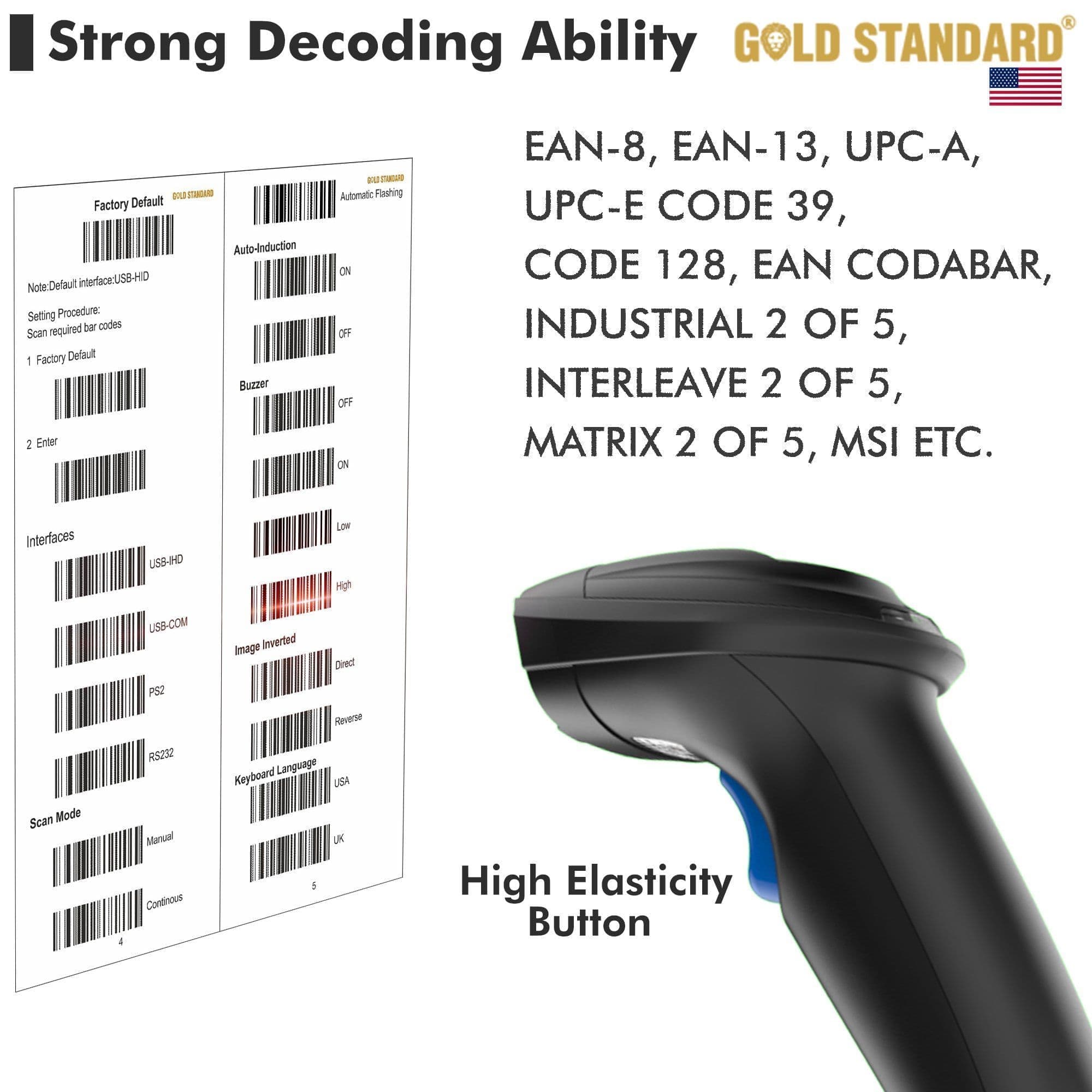 Goldstandard USA Barcode Scanner 3005 | Dr Trust.