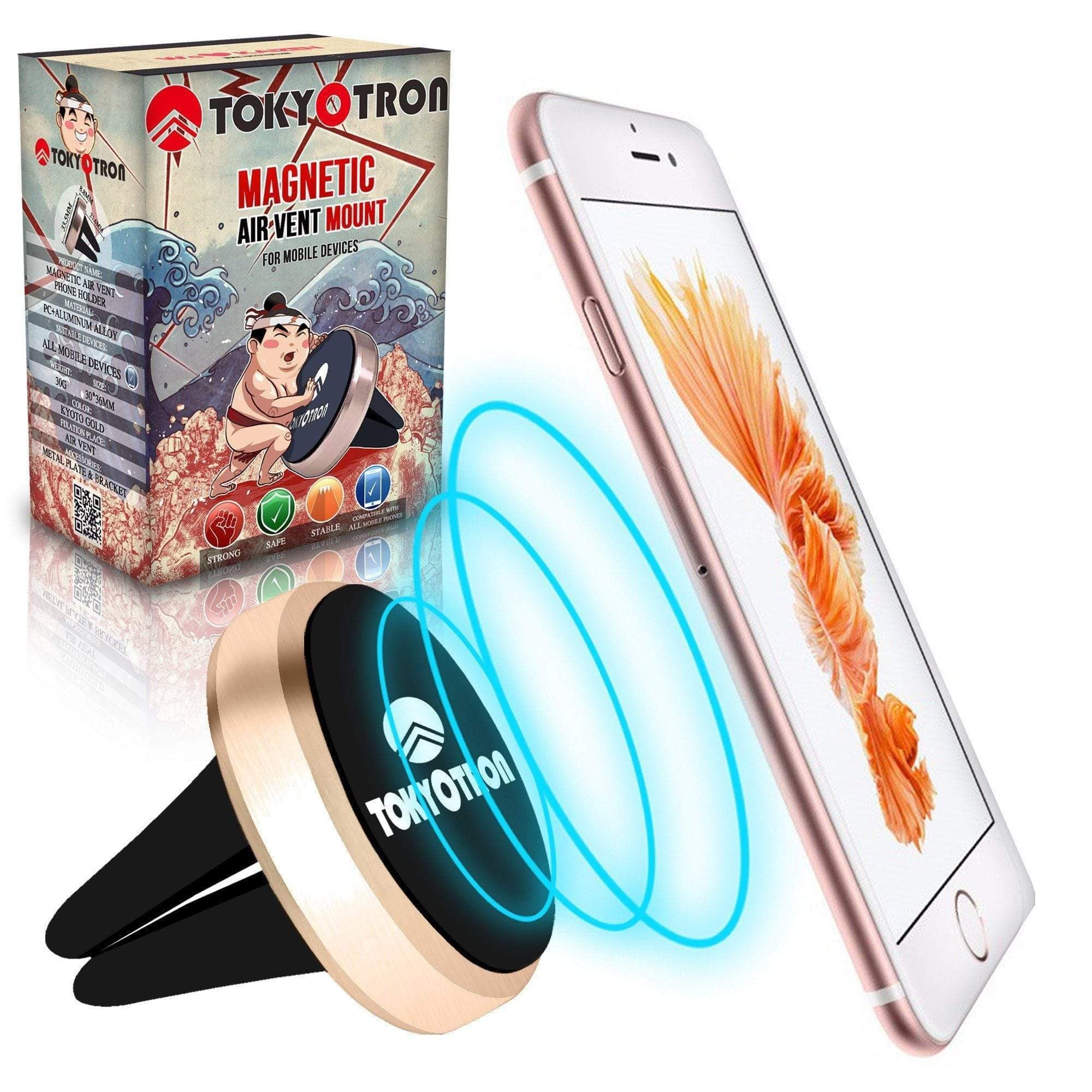 Tokyotron Car Mobile Holder Magnetic Stand | Dr Trust.