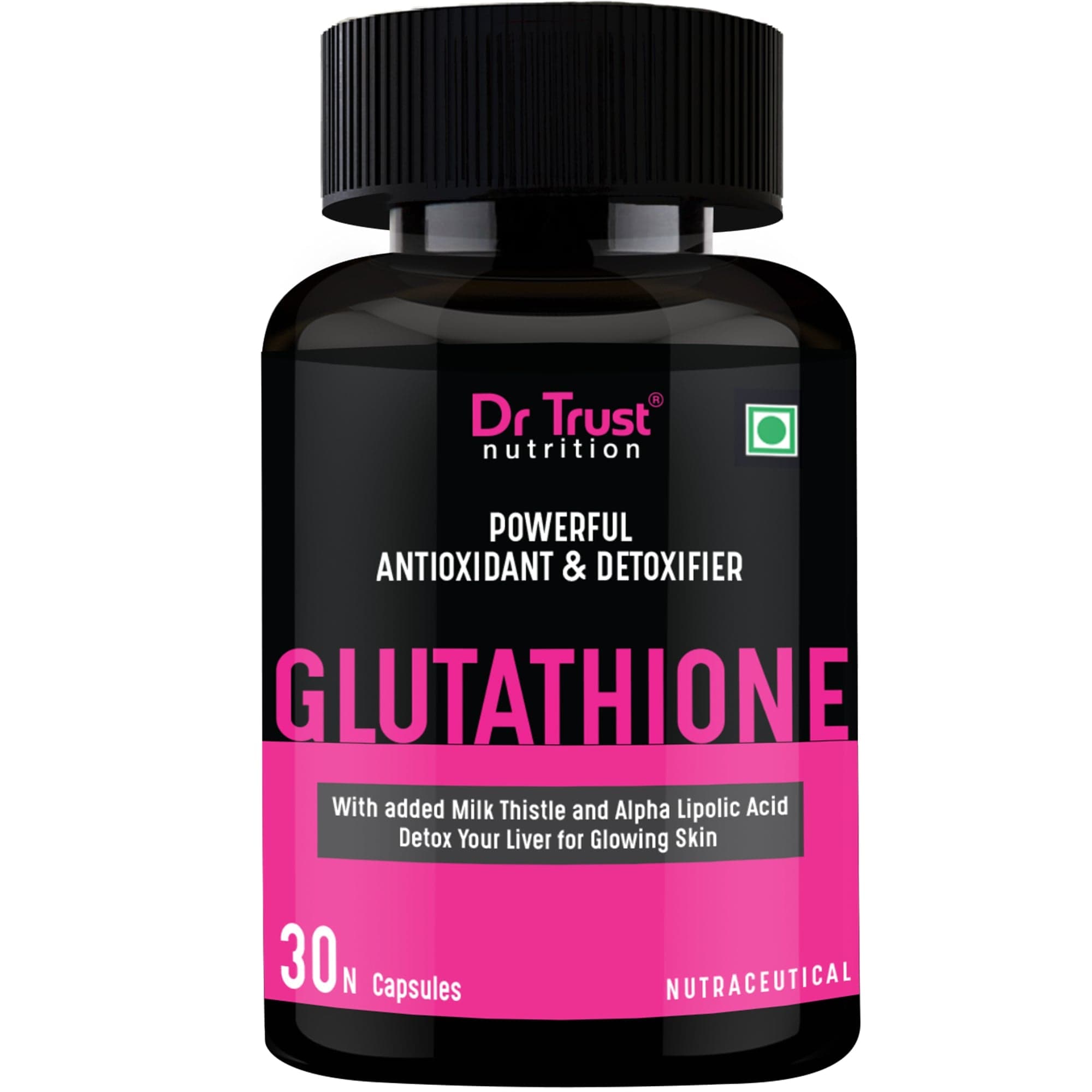 Dr Trust USA Glutathione Vegetarian Capsules 500 mg | Dr Trust.