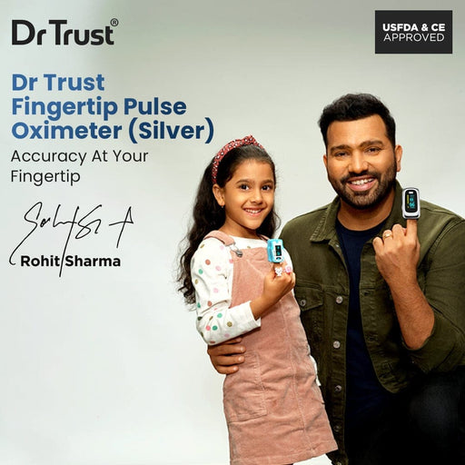 Dr Trust USA Pulse oximeter Dr Trust USA Pulse Oximeter 213 (Silver)