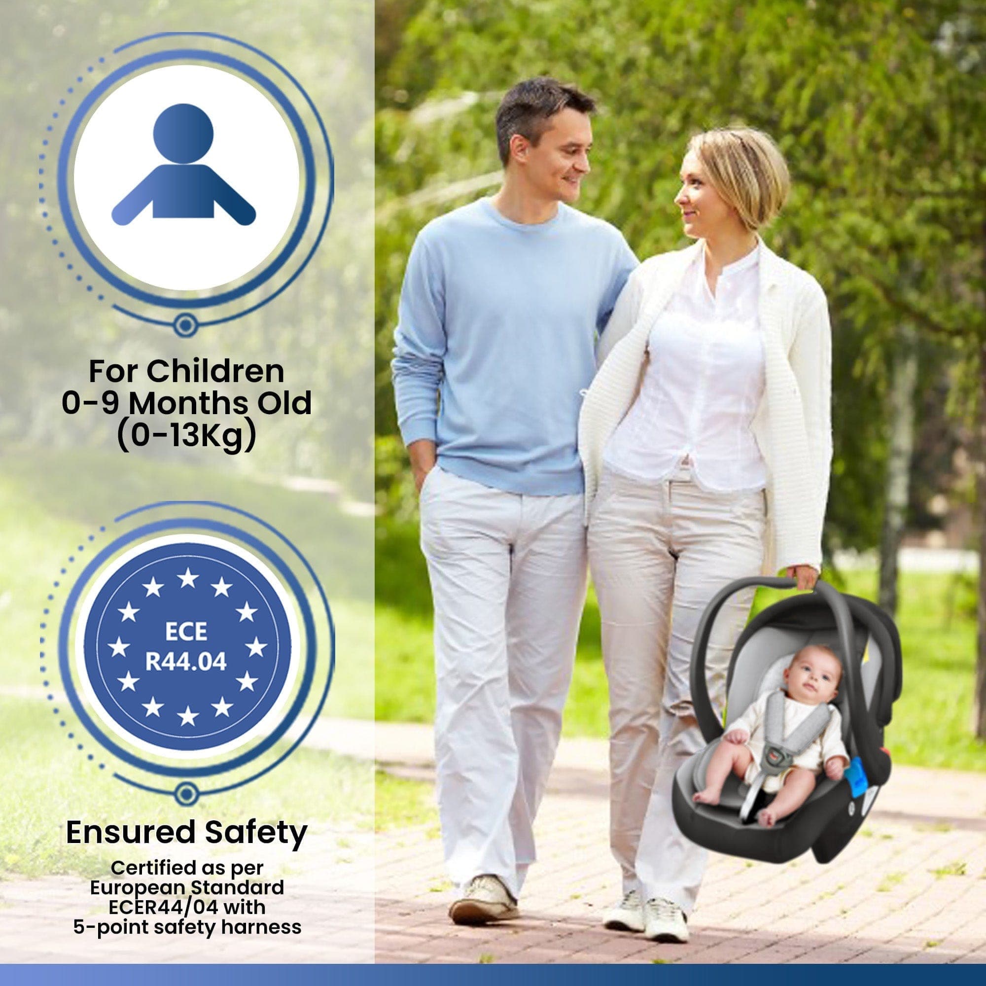 Dr Trust USA carry cot Trumom USA Infant Baby Car Seat, Carry Cot and Rocker with Canopy 2007 (0-13 kgs)