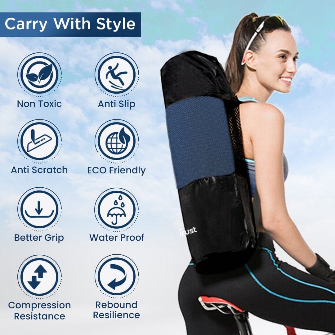 Dr Trust USA Mats Dr Trust USA Premium Luxfoam TPE Yoga & Exercise Mat 317