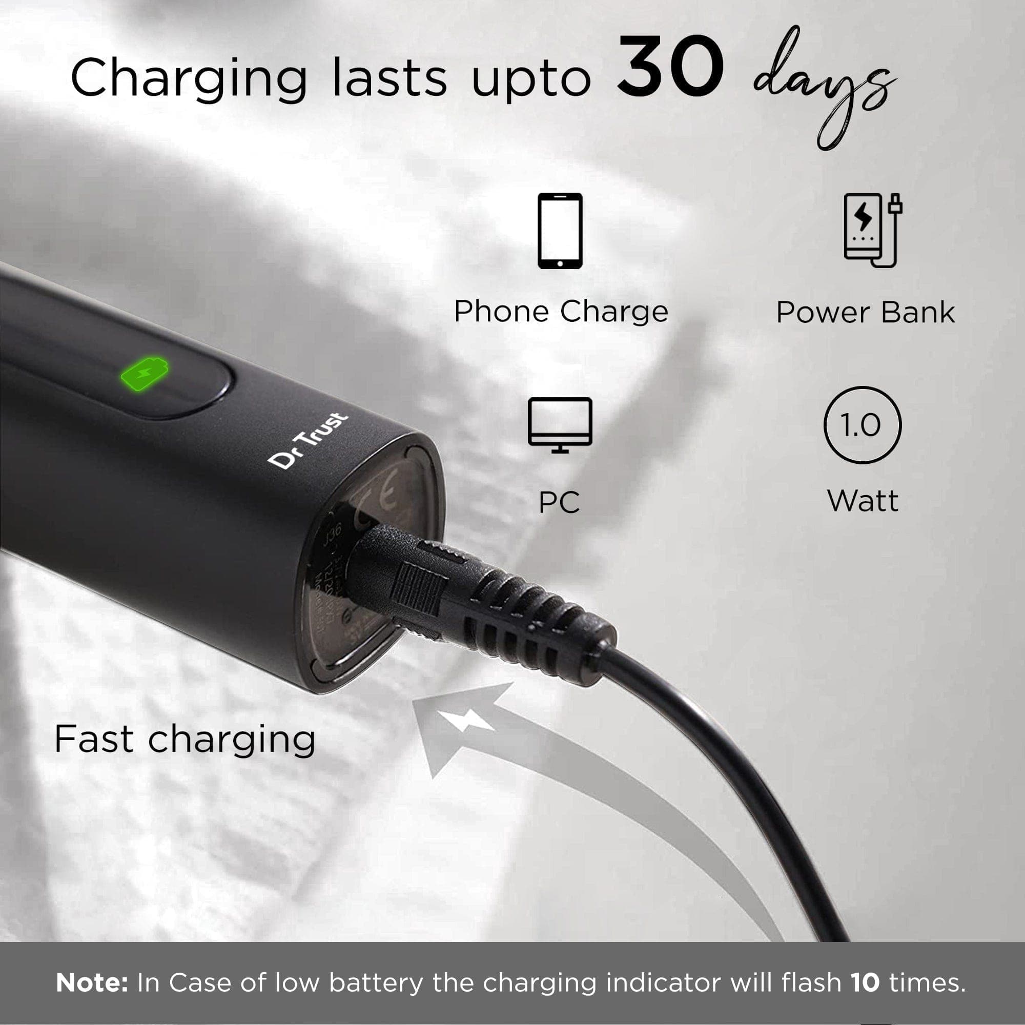 Dr Trust USA brush Dr Trust USA Aquacare® Sonic Electric Rechargeable Toothbrush - 320