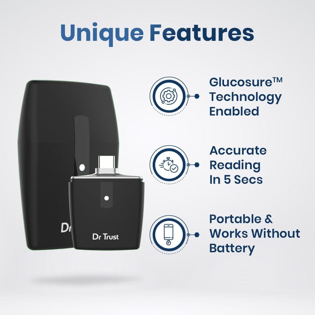 Dr Trust USA GlucoSMART Glucose meter 9004 (25 strips)