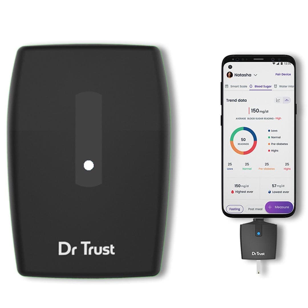 Dr Trust USA Glucometer Dr Trust USA GlucoSMART Glucose meter 9004 with 25 strips